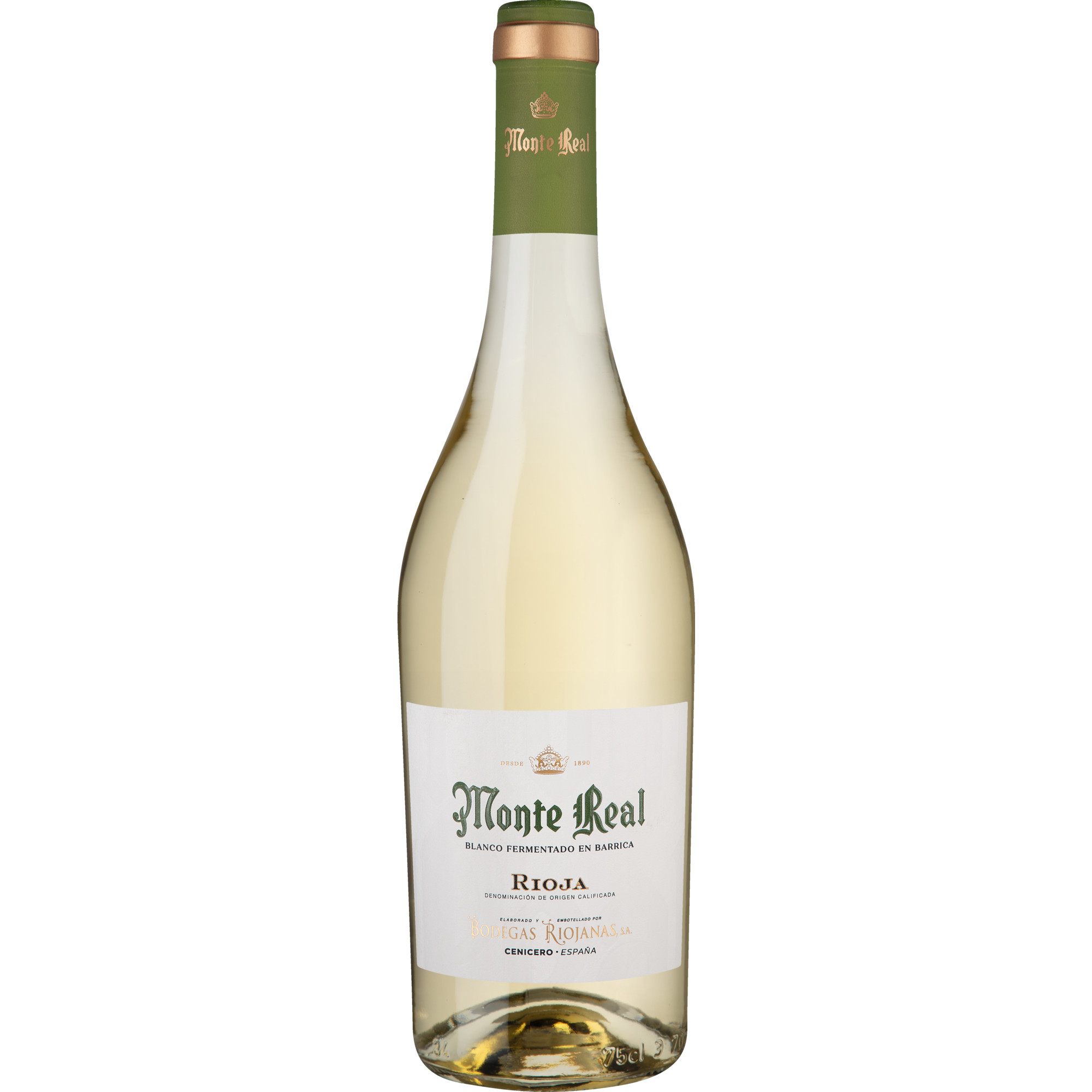 Monte Real Rioja Fermentado en Barrica Blanco, Rioja DOCa, Rioja, 2025, Weißwein