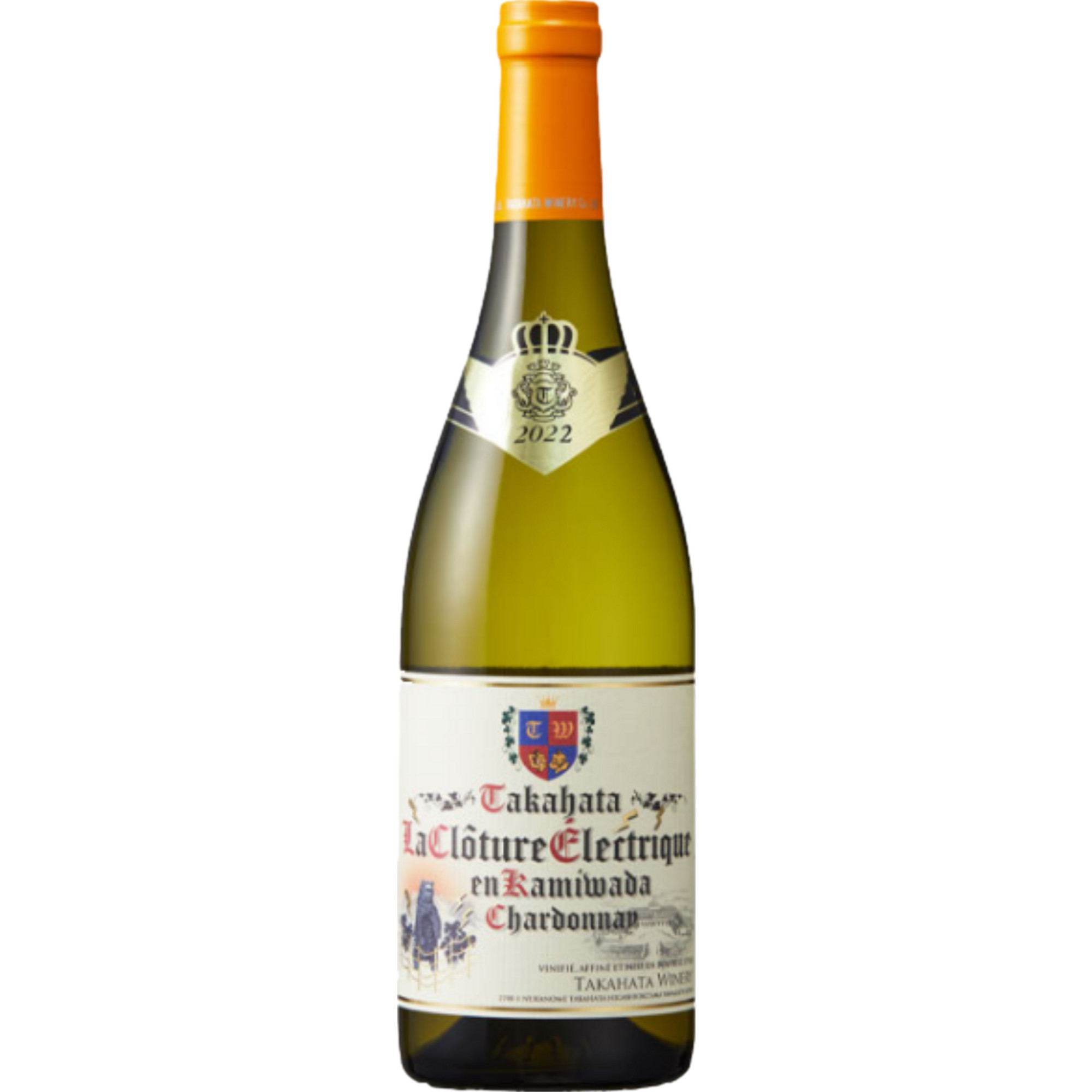 Takahata Kamiwada Chardonnay, Yamagata, Yamagata, 2022, Weißwein