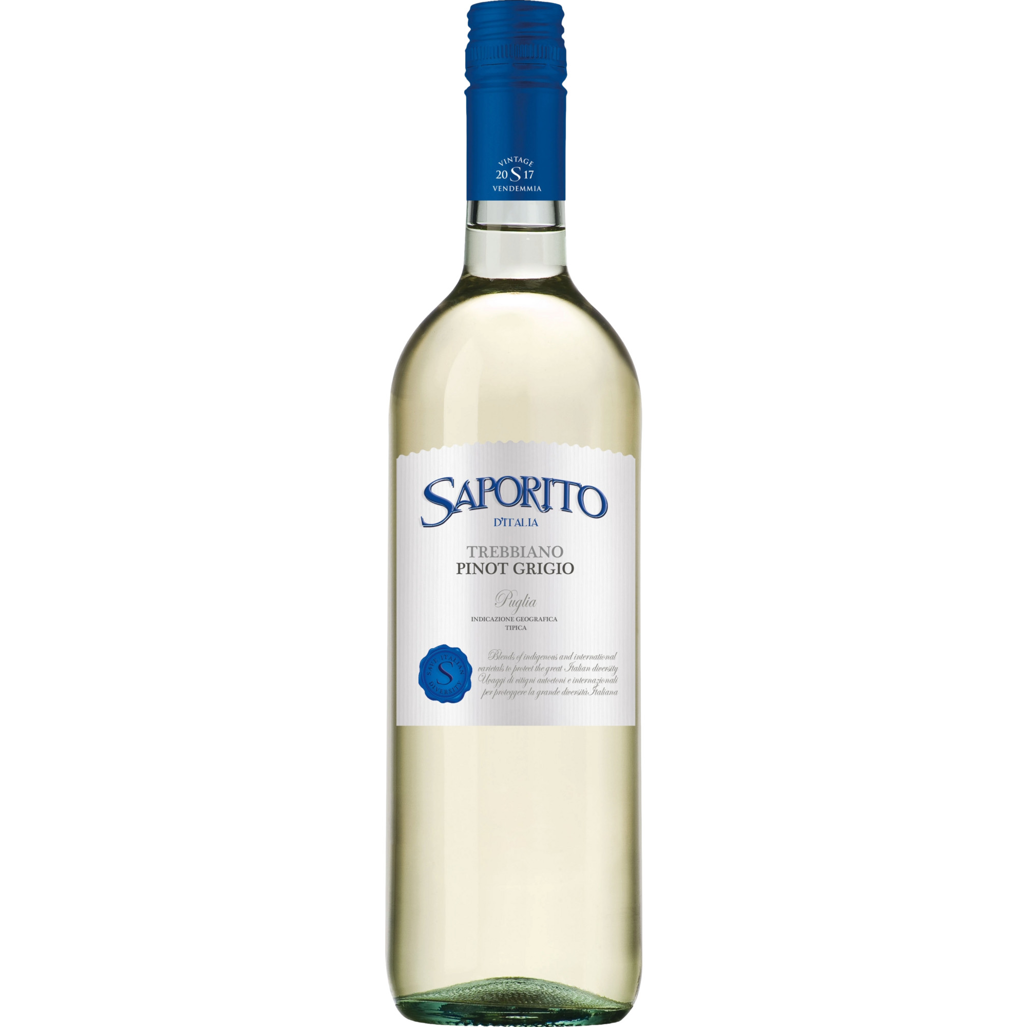 Il Saporito Trebbiano & Pinot Grigio, Puglia IGP, Venetien, 2025, Weißwein