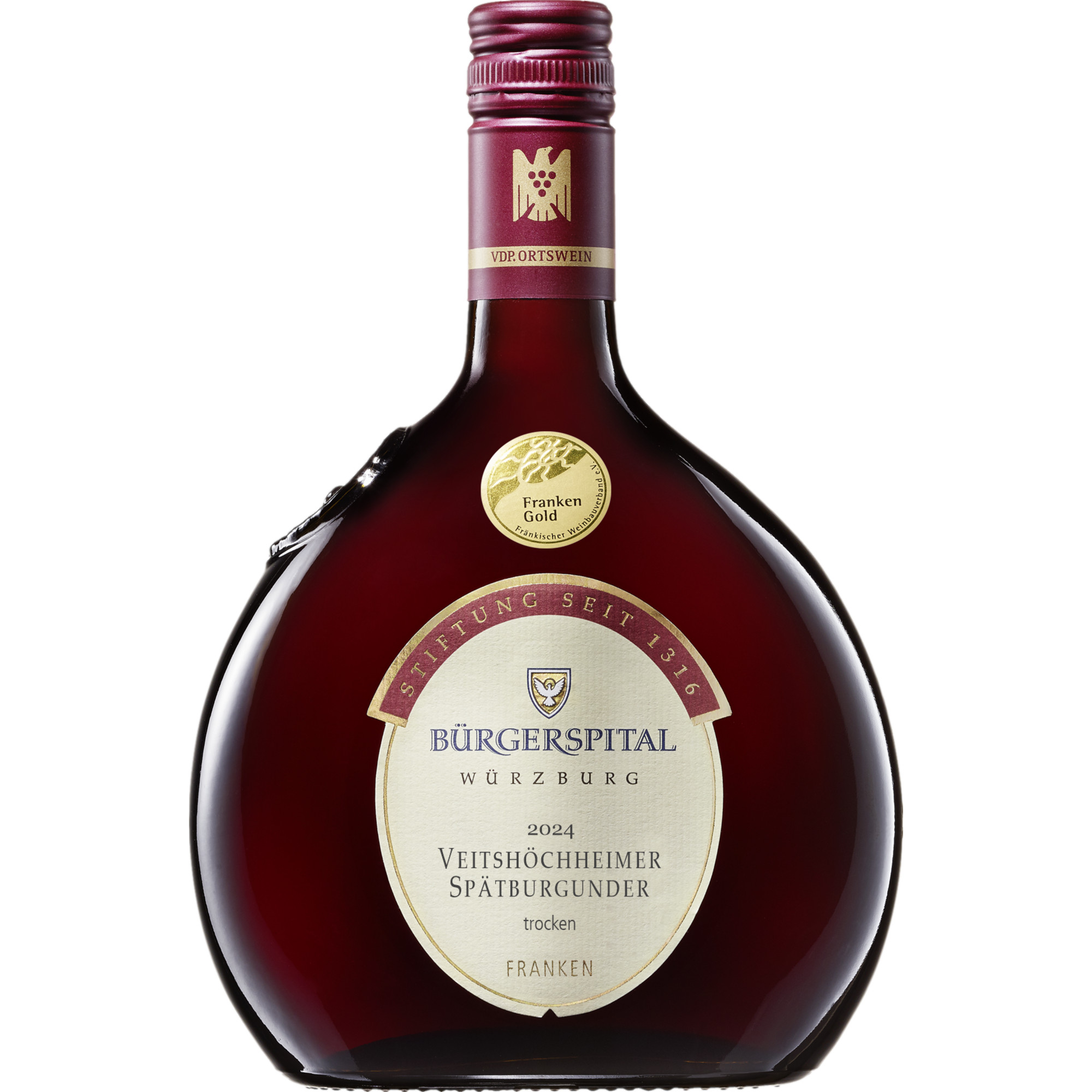 Veitshöchheimer Spätburgunder, Trocken, Franken, Franken, 2024, Rotwein