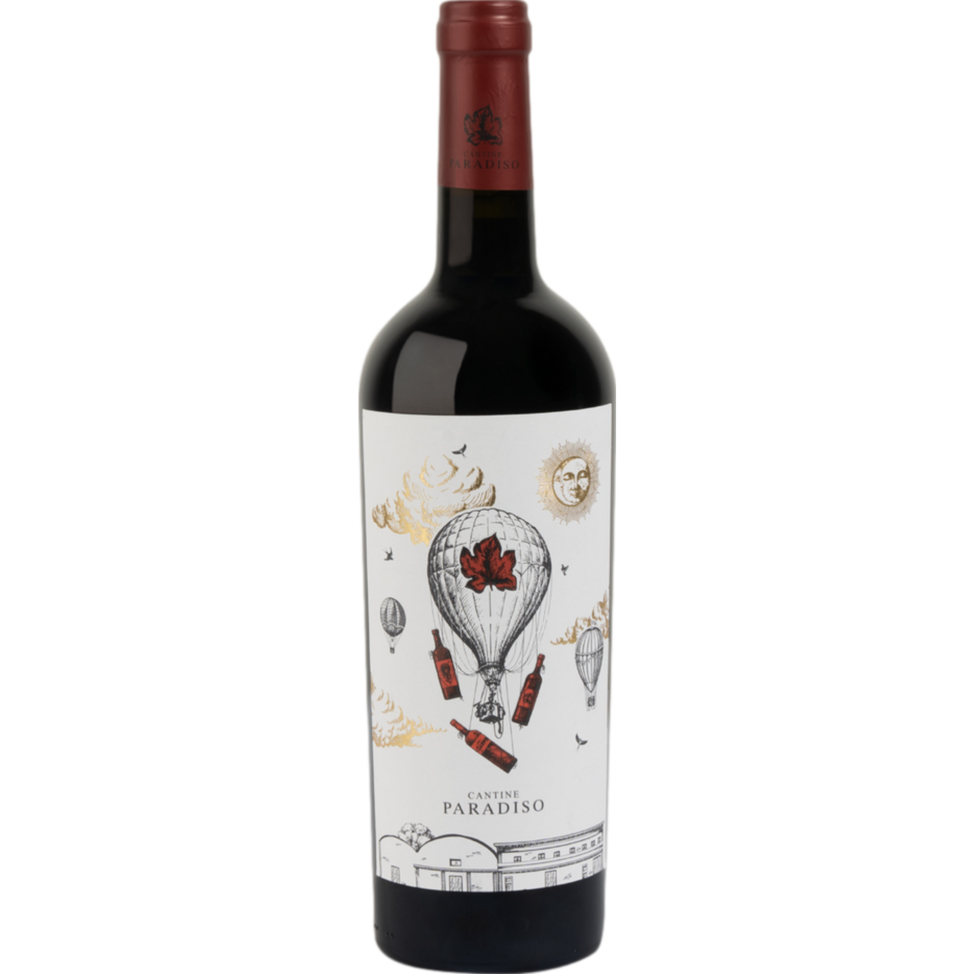 Cantine Paradiso Rosso, Puglia IGP, Apulien, 2023, Rotwein