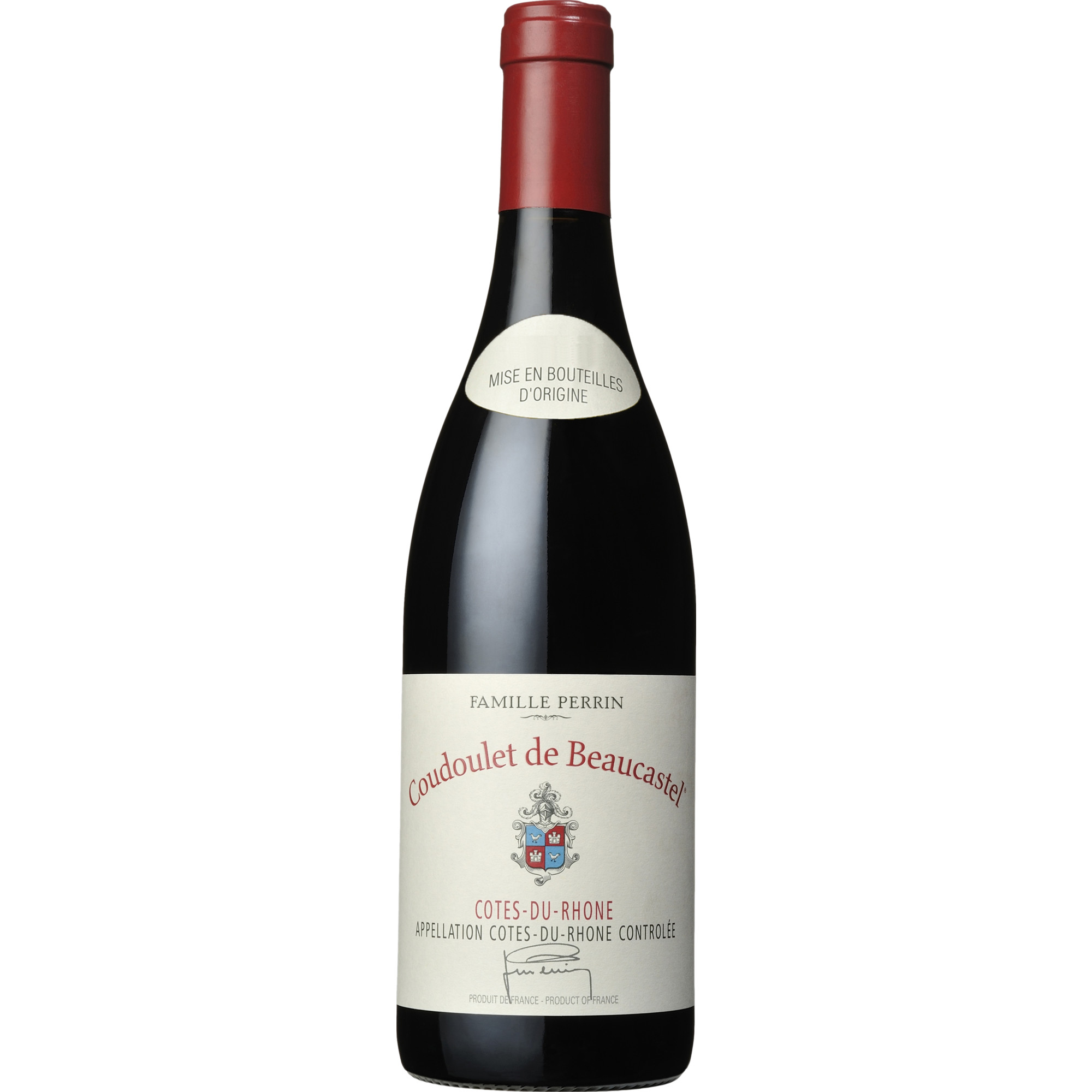 Image of Coudoulet de Beaucastel Côtes-du-Rhône Bio, Côtes du Rhône AOP, Rhône, 2022, Rotwein
