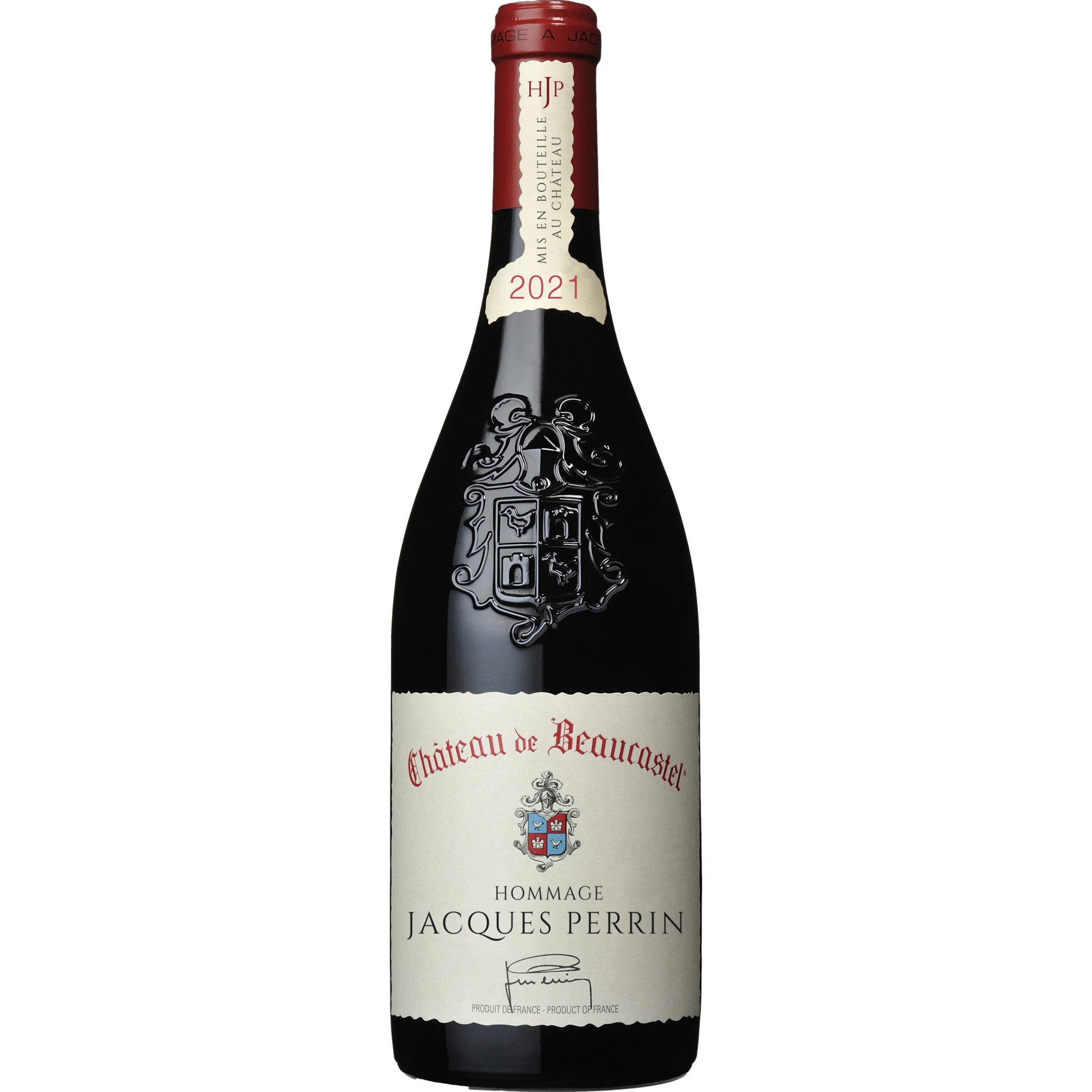 Hommage à Jacques Perrin Bio, Châteauneuf-du-Pape AOP, Rhône, 2021, Rotwein