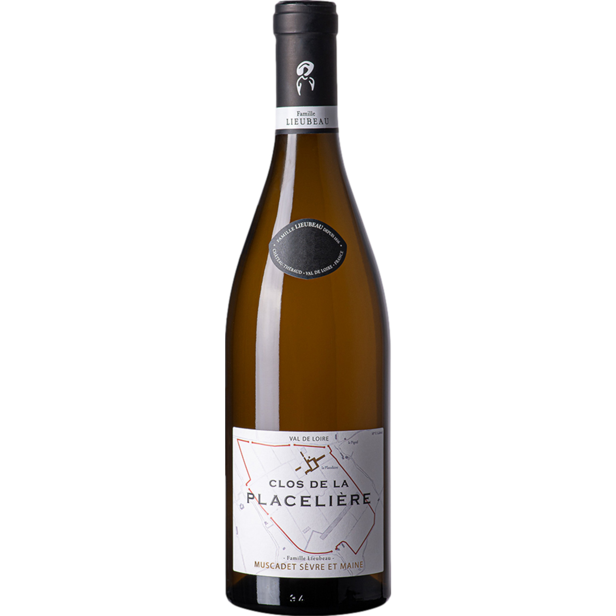 Famille Lieubeau Clos de la Placelière Muscadet, Muscadet de Sèvre et Maine AOP, Loire, 2025, Weißwein