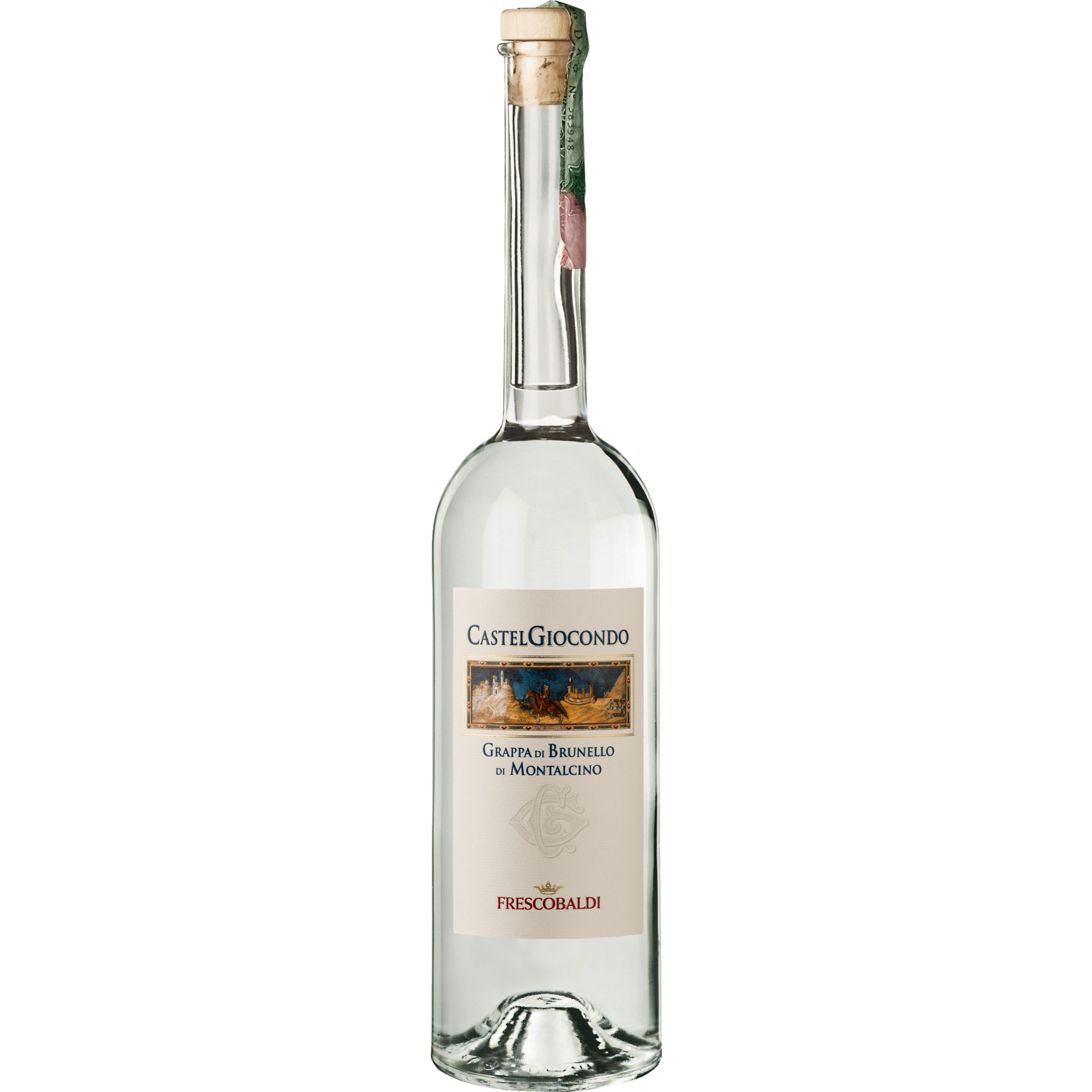 Frescobaldi Castel Giocondo Grappa de Brunello, 0,7 L, 45% Vol., Toskana, Spirituosen