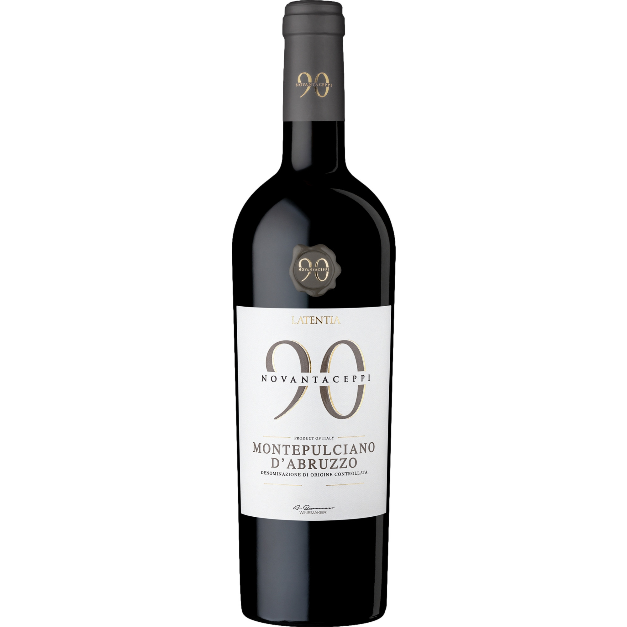 Novantaceppi Montepulciano, Montepulciano d'Abruzzo DOC, Abruzzen, 2025, Rotwein