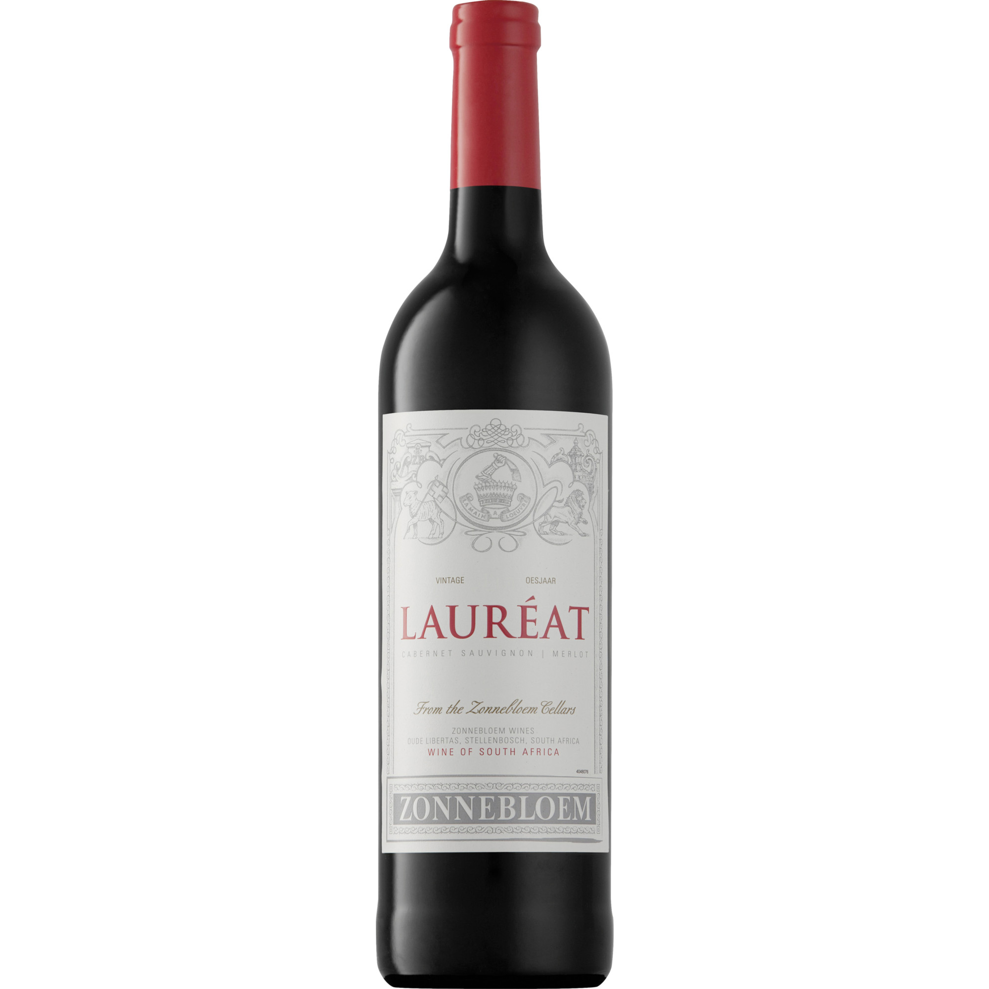 Zonnebloem Lauréat Cabernet Sauvignon Merlot, WO Stellenbosch, Western Cape, 2020, Rotwein