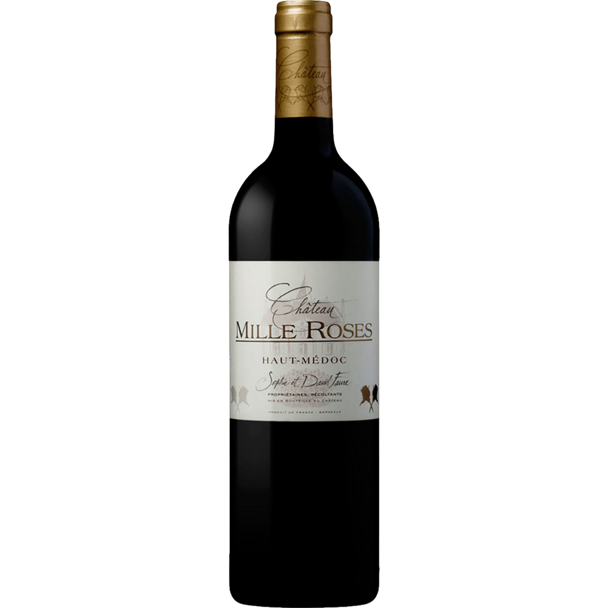 Château Mille Roses Haut Medoc Bio, Haut-Médoc AOP, Bordeaux, 2020, Rotwein