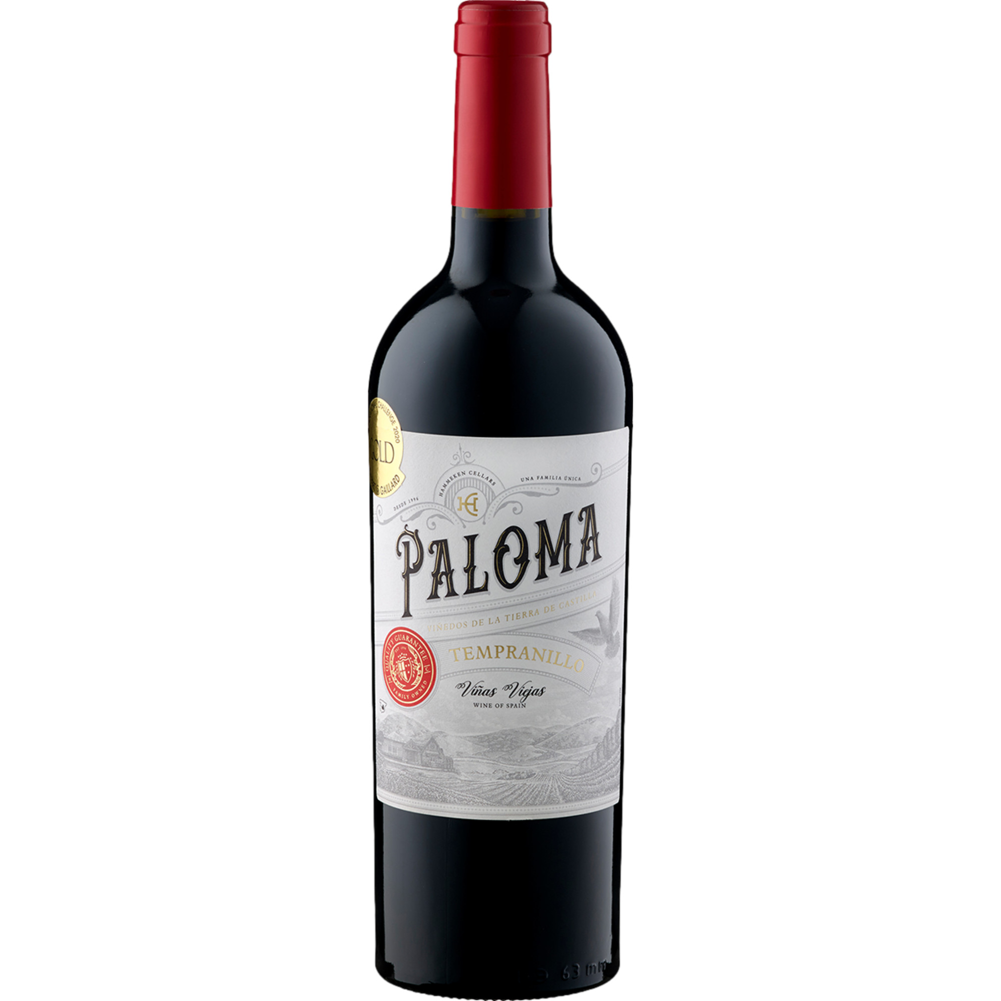 Paloma Tempranillo Old Vines, Vino de la Tierra Castilla, Kastilien - La Mancha, 2025, Rotwein