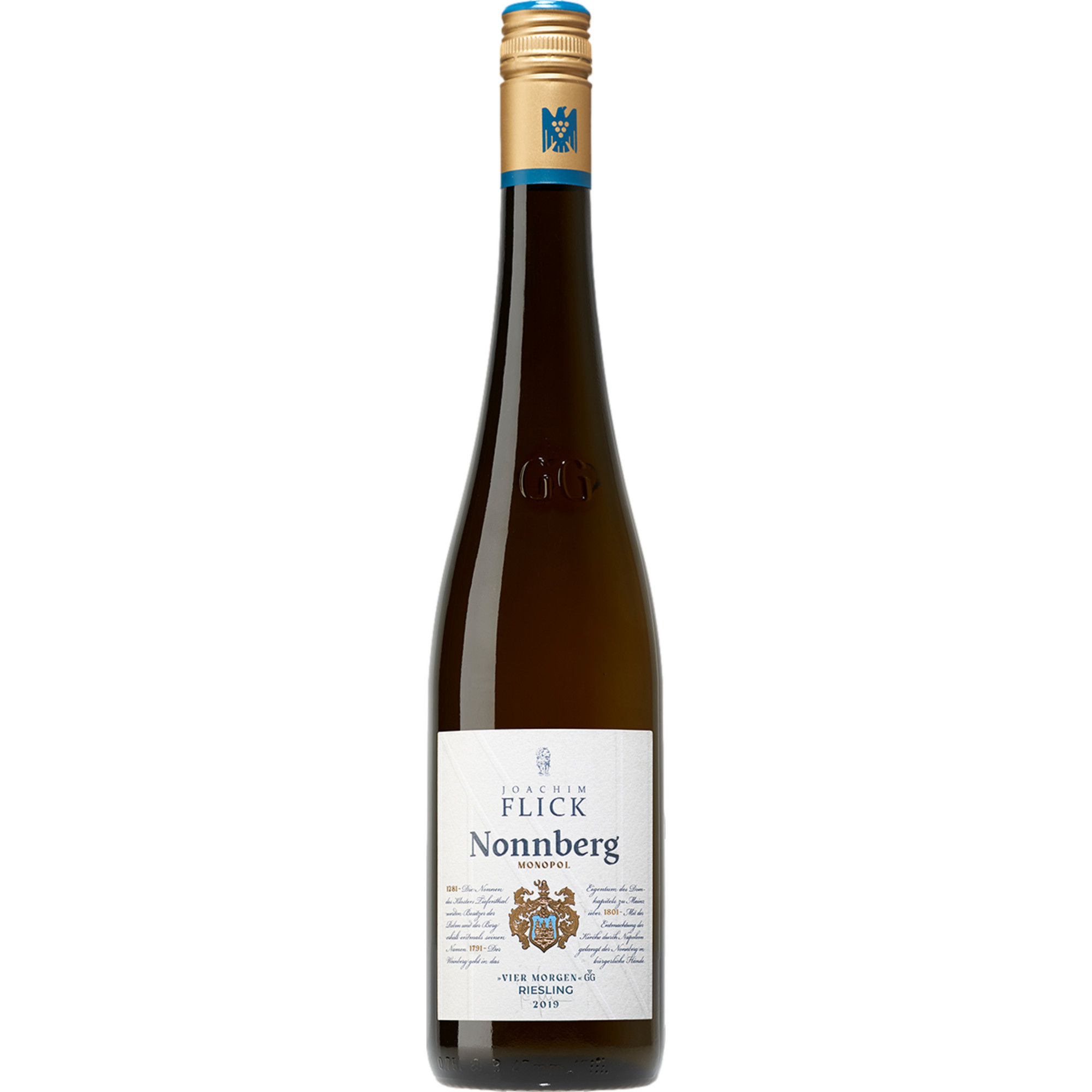 Nonnberg Vier Morgen Riesling GG, Trocken, Rheingau, Rheingau, 2022, Weißwein