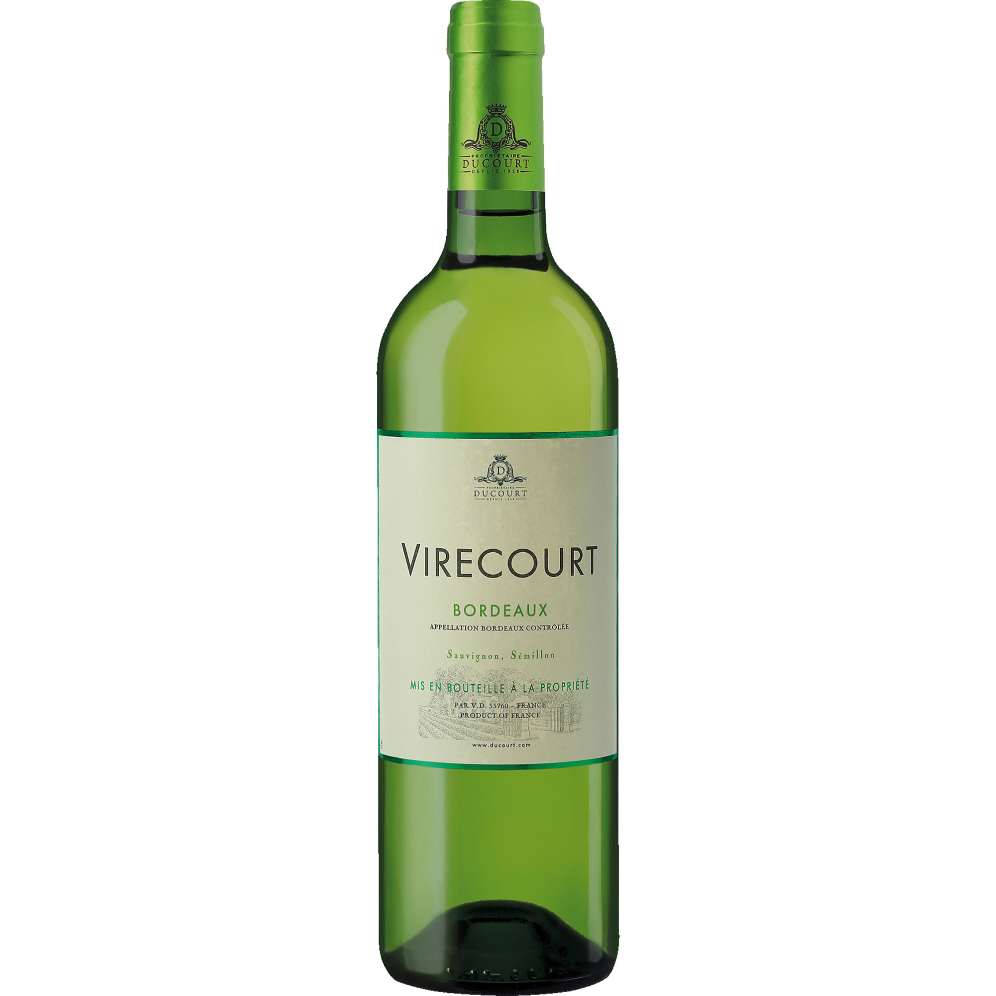 Virecourt Blanc, Bordeaux AOP, Bordeaux, 2025, Weißwein