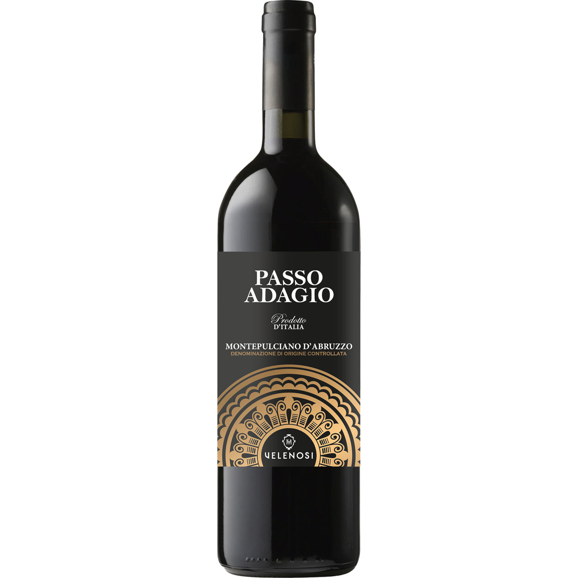 Passo Adagio Montepulciano, Montepulciano d'Abruzzo DOC, Abruzzen, 2024, Rotwein