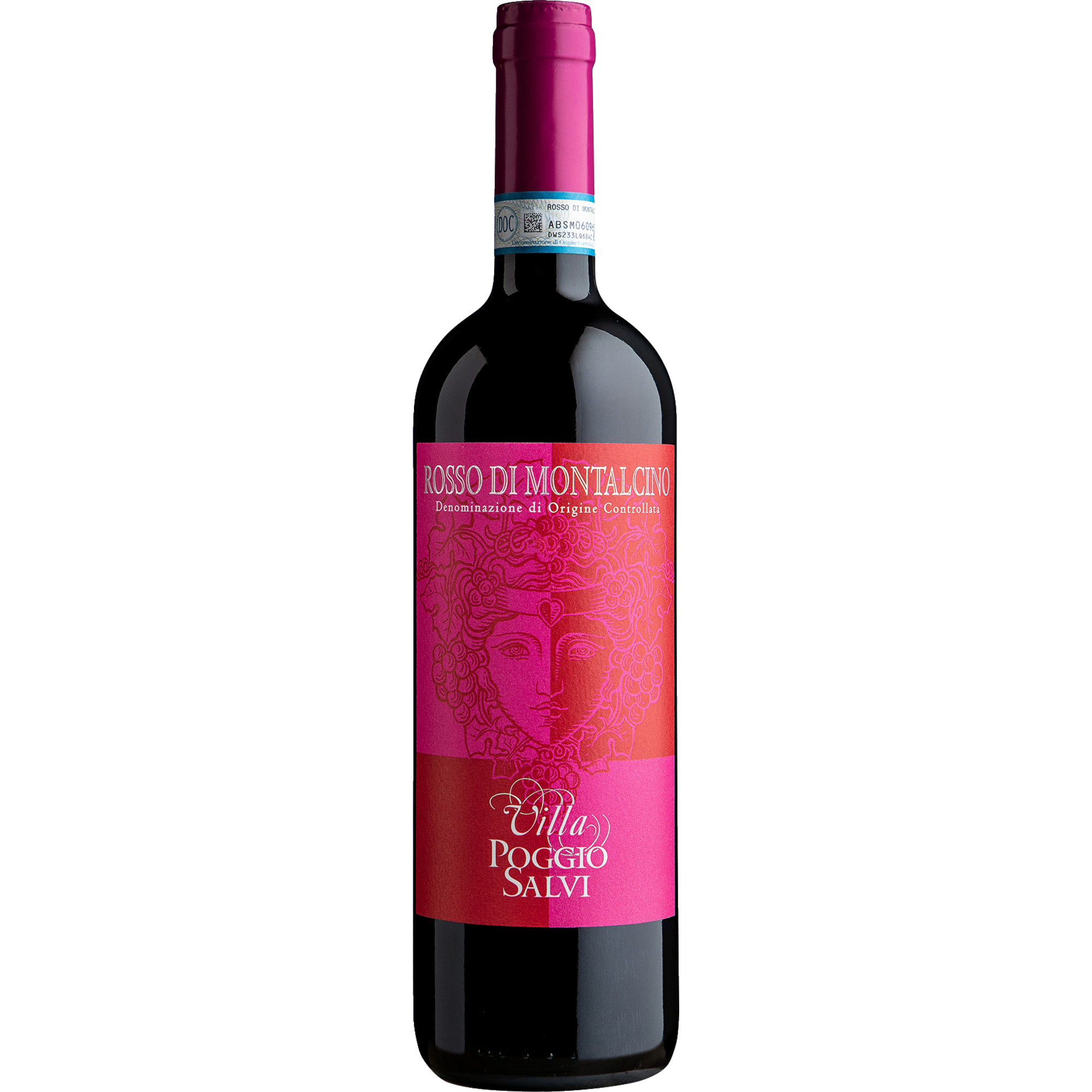 Villa Poggio Salvi Rosso, Rosso di Montalcino DOC, Toskana, 2024, Rotwein