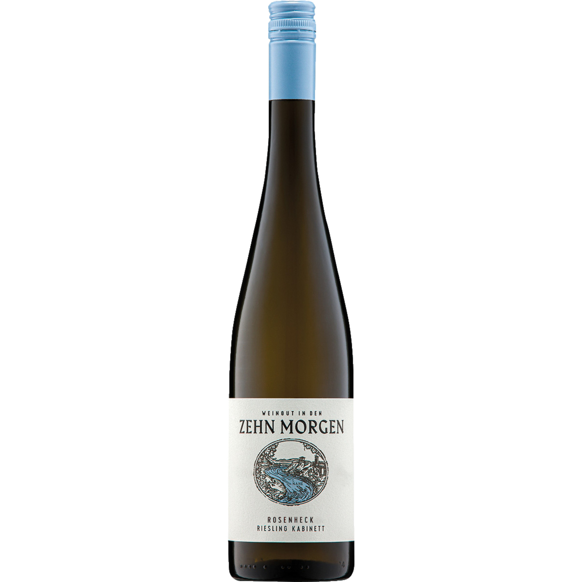Zehnmorgen Rosenheck Riesling Kabinett, Trocken, Nahe, Nahe, 2024, Weißwein