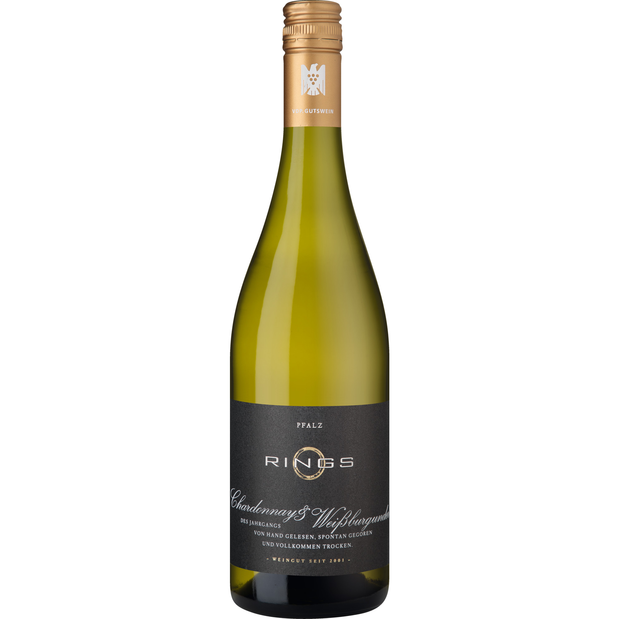 Rings Chardonnay & Weissburgunder, Trocken, Pfalz, Pfalz, 2024, Weißwein