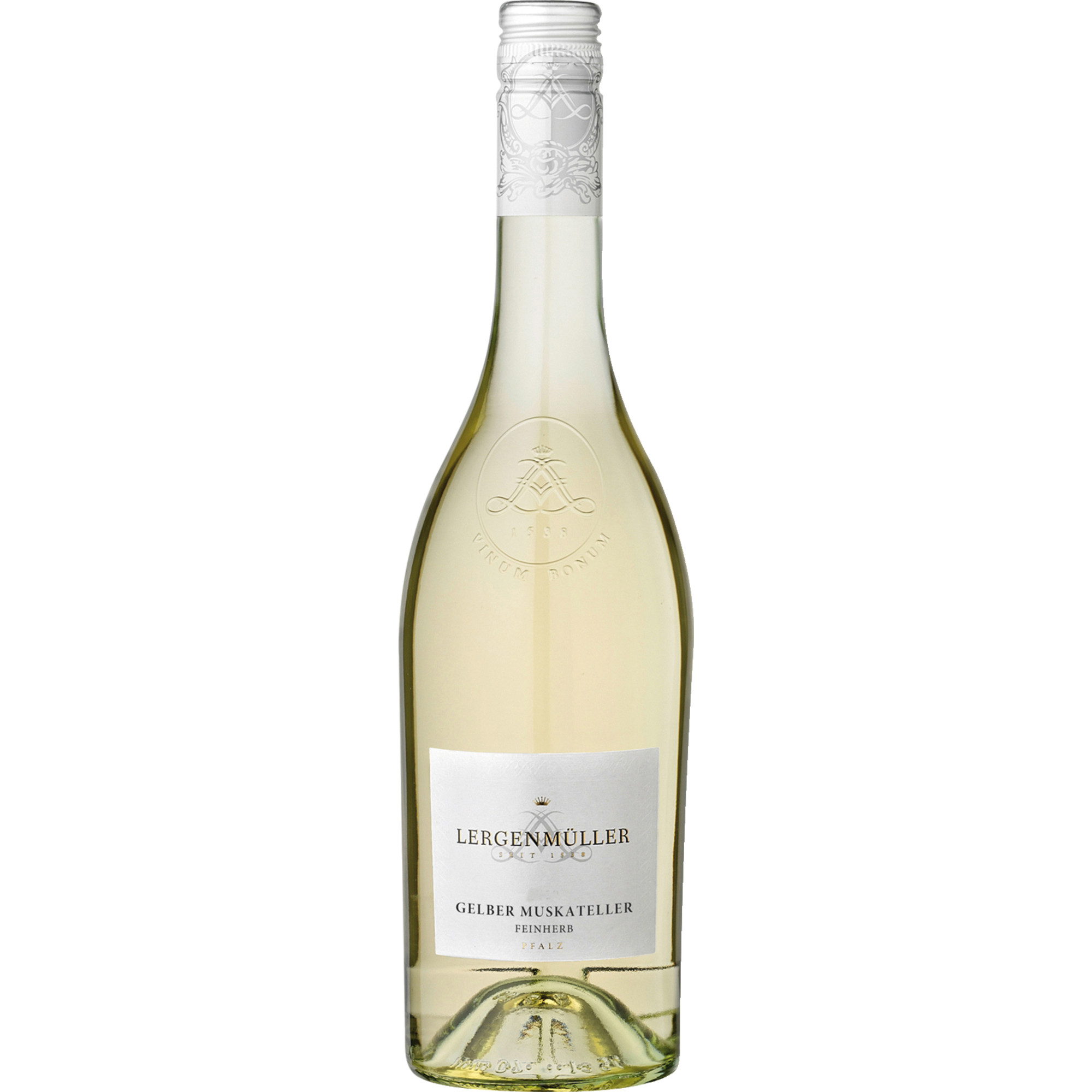 Lergenmüller Gelber Muskateller, Feinherb, Pfalz, Pfalz, 2025, Weißwein