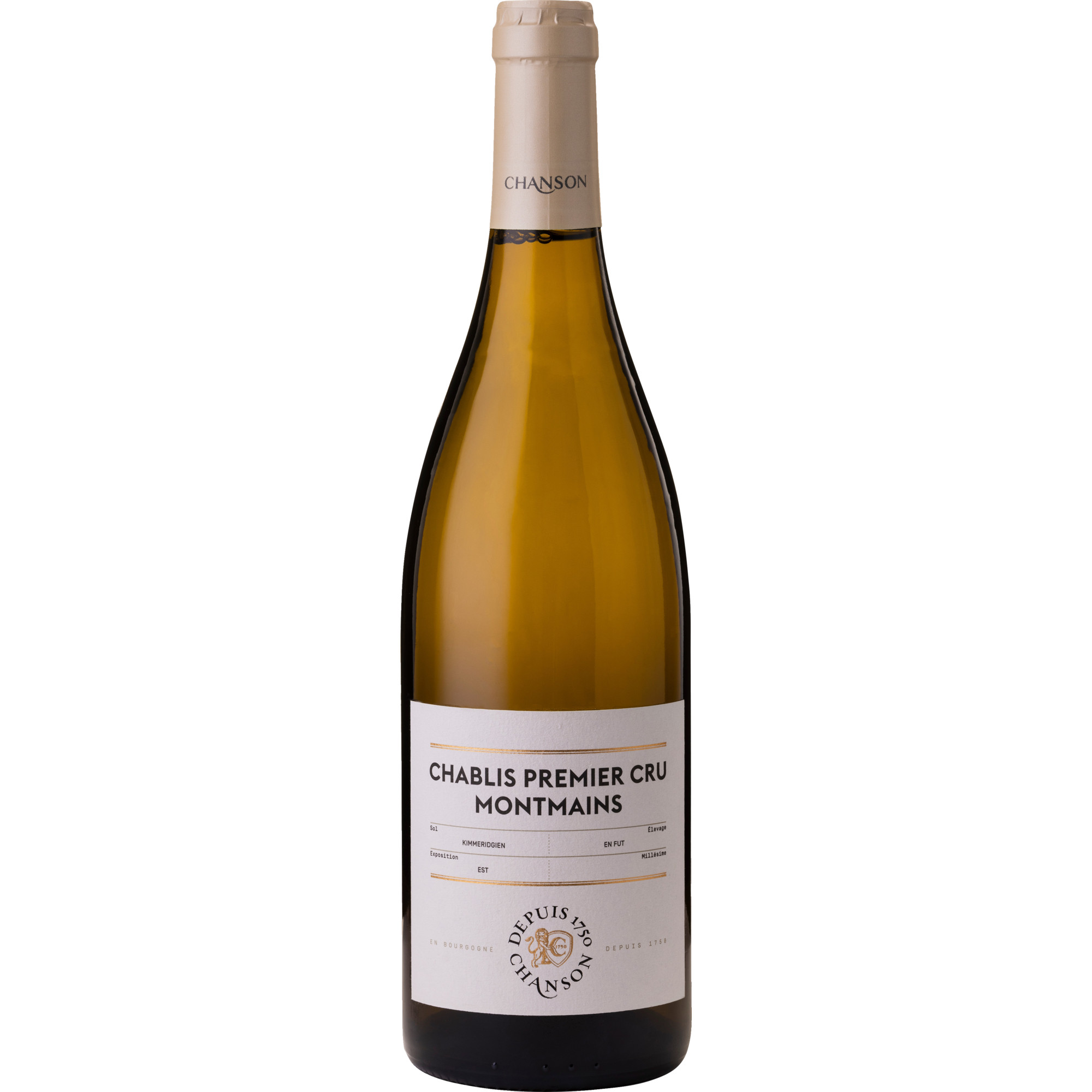 Domaine Chanson Chablis Montmains, Chablis 1er Cru AOP, Burgund, 2024, Weißwein