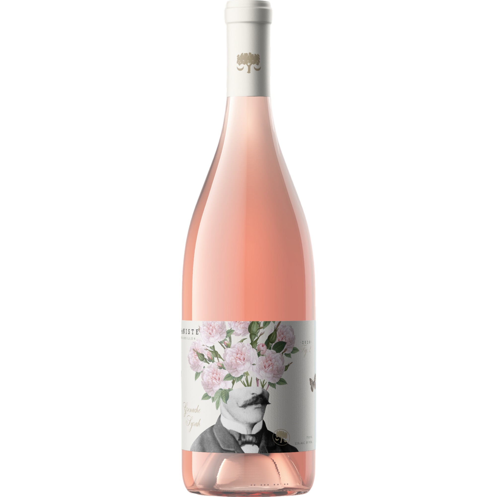Le Botaniste Rosé Bio, Côtes du Roussillon AOP, Languedoc-Roussillon, 2025, Roséwein