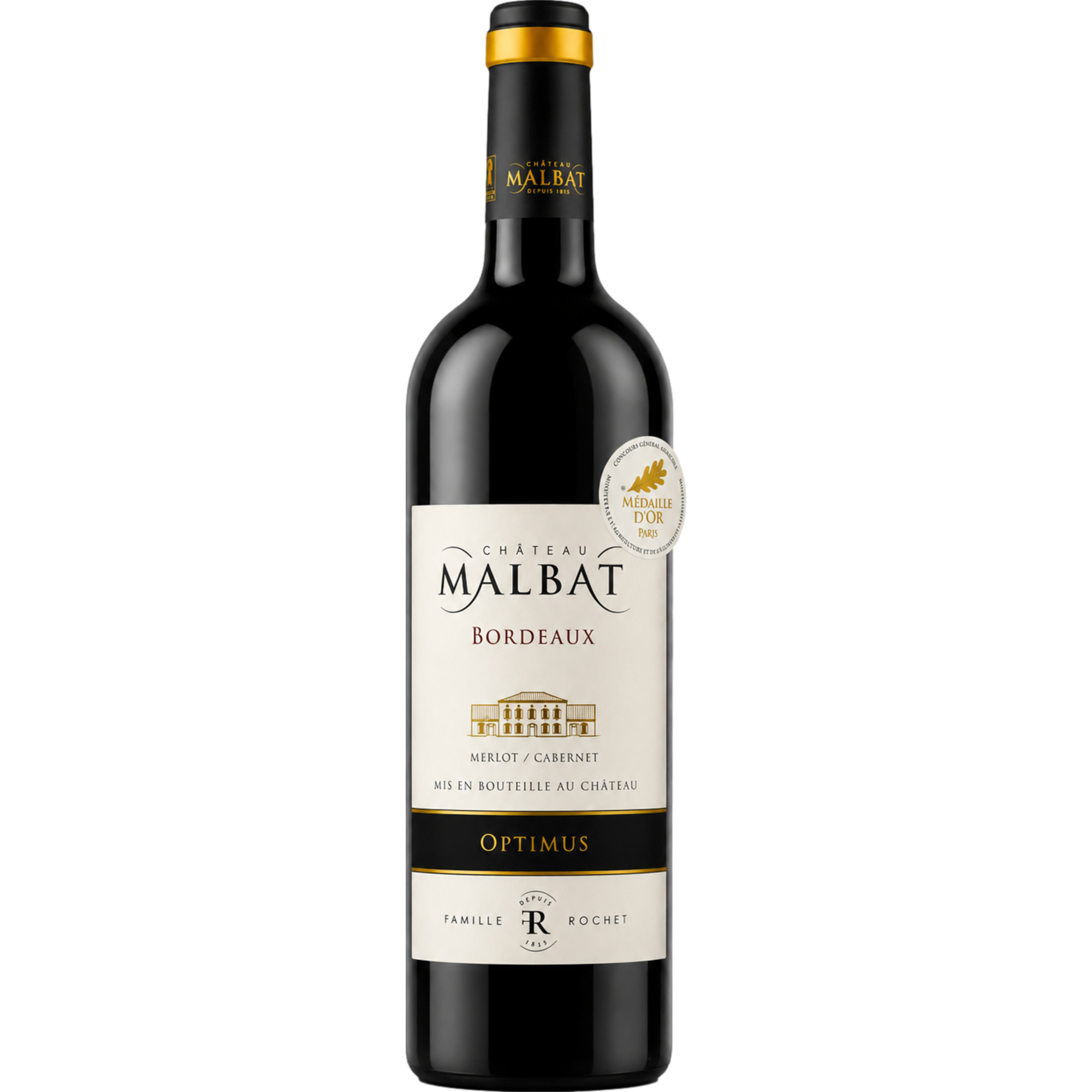 Château Malbat Optimus Bordeaux, Bordeaux AOP, Bordeaux, 2022, Rotwein