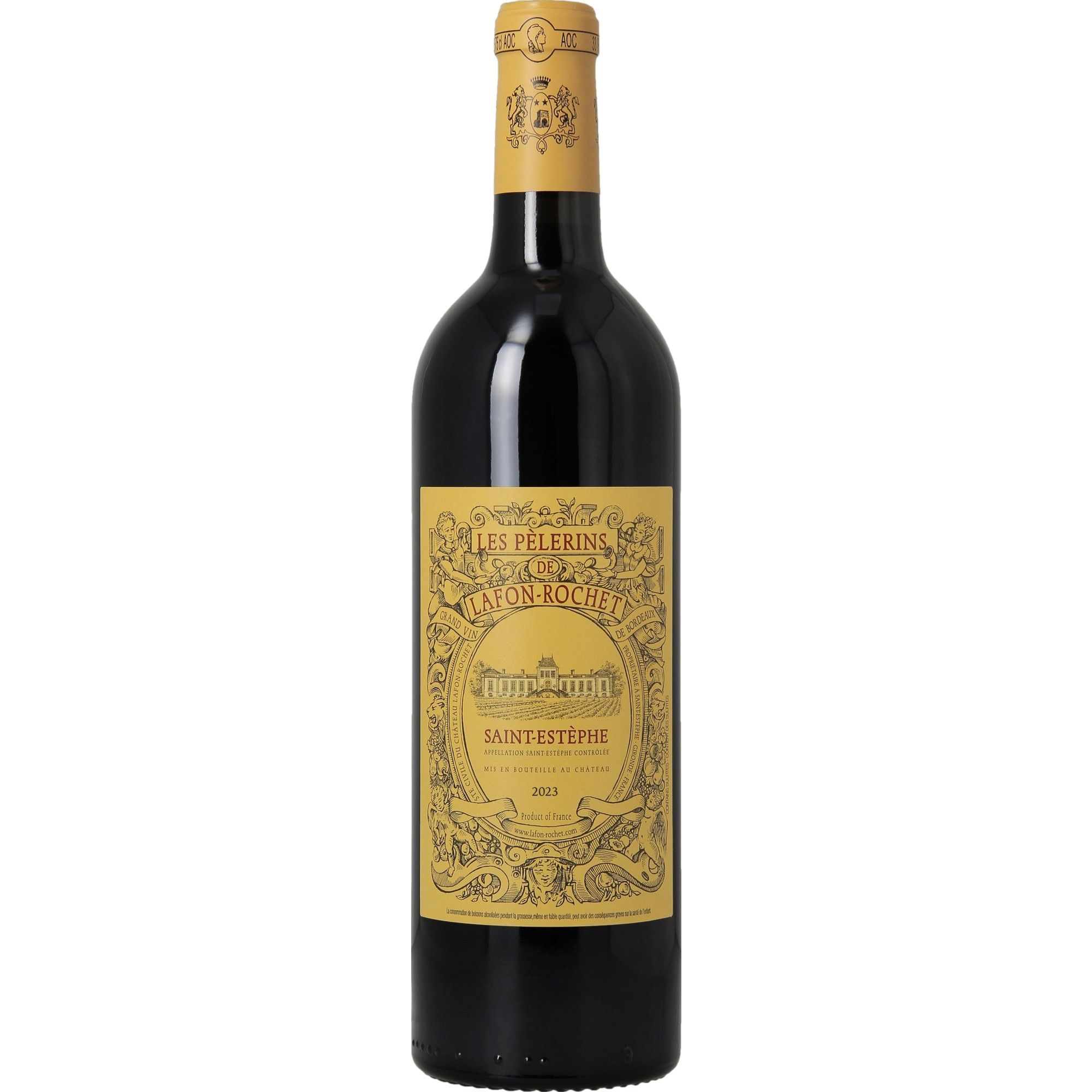 Les Pélerins de Lafon-Rochet, Saint-Estèphe AOP, Bordeaux, 2023, Rotwein