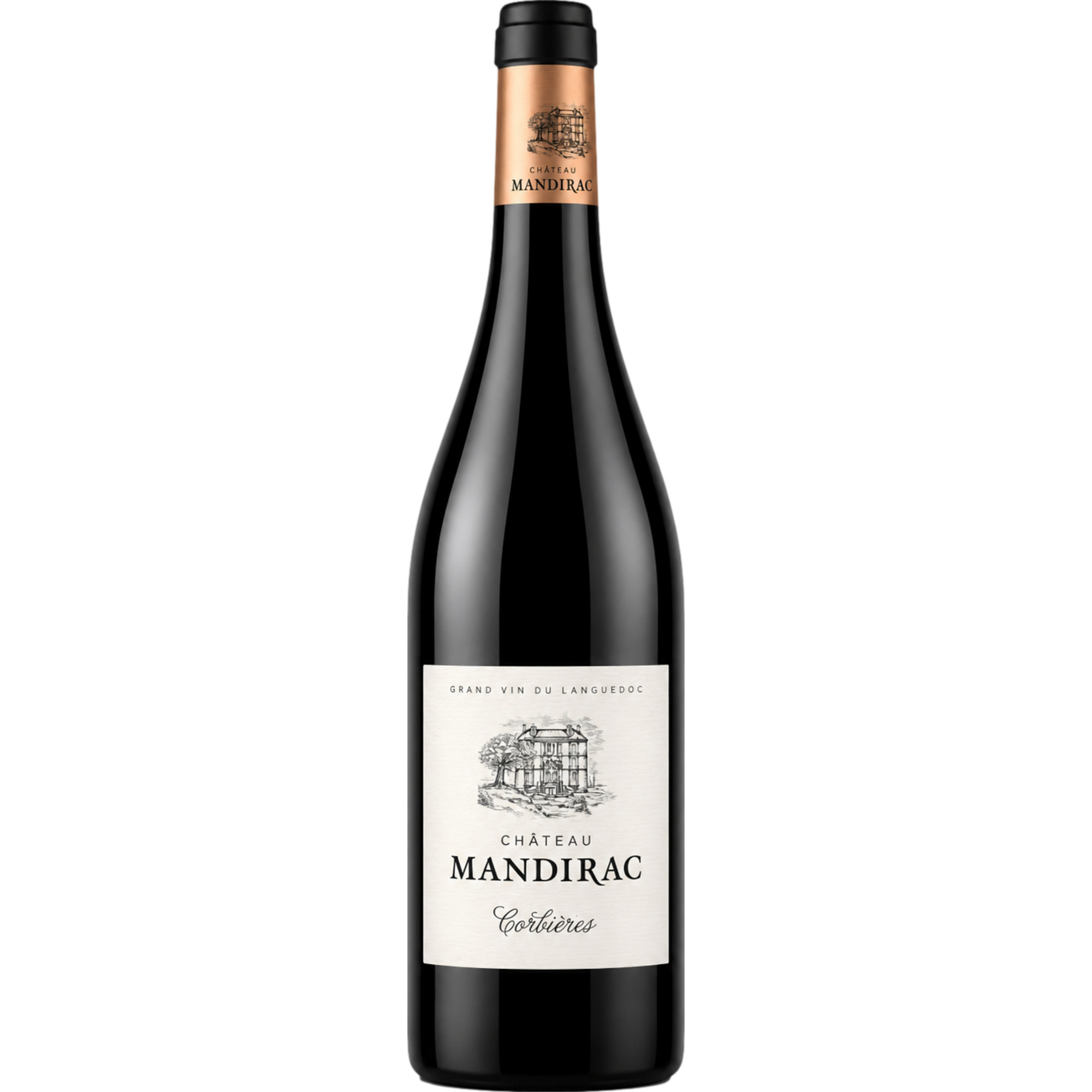 Château Mandirac, Corbières AOP, Languedoc-Roussillon, 2024, Rotwein