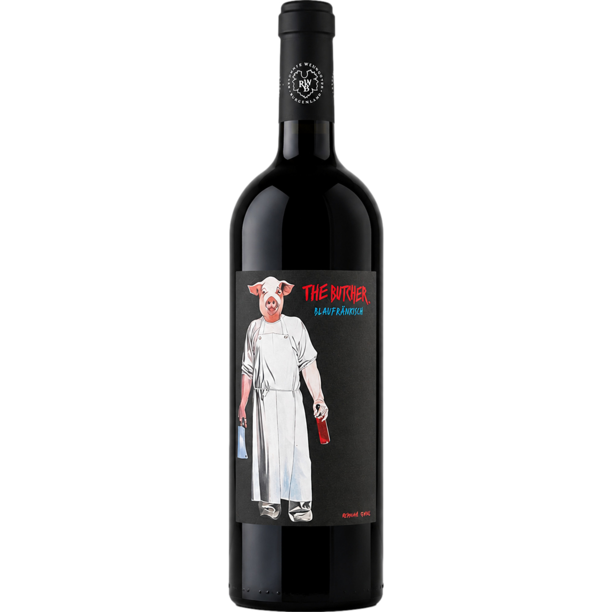 The Butcher Blaufränkisch, Trocken, Burgenland, Burgenland, 2021, Rotwein