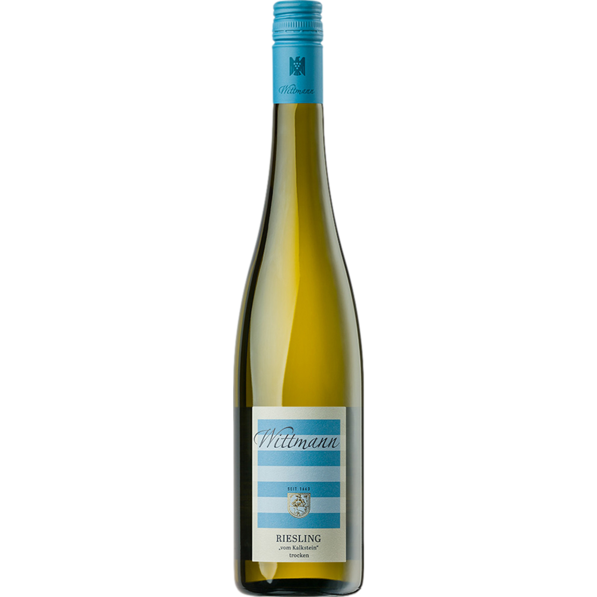 Wittmann Vom Kalkstein Riesling Bio, Trocken, Rheinhessen, Rheinhessen, 2023, Weißwein