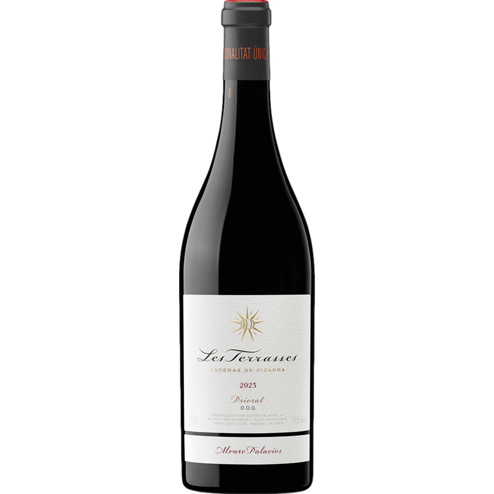 Alvaro Palacios Les Terrasses Laderas de Pizara, Priorat DOCa, Katalonien, 2023, Rotwein