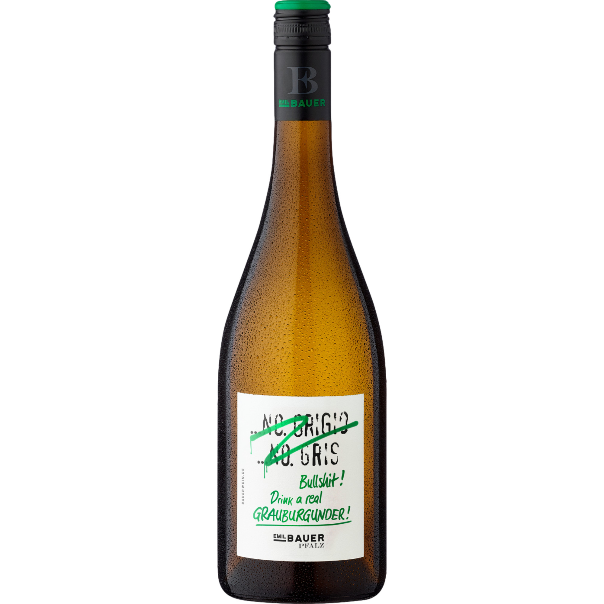 Bauer Bullshit Grauburgunder, Trocken, Pfalz, Pfalz, 2025, Weißwein
