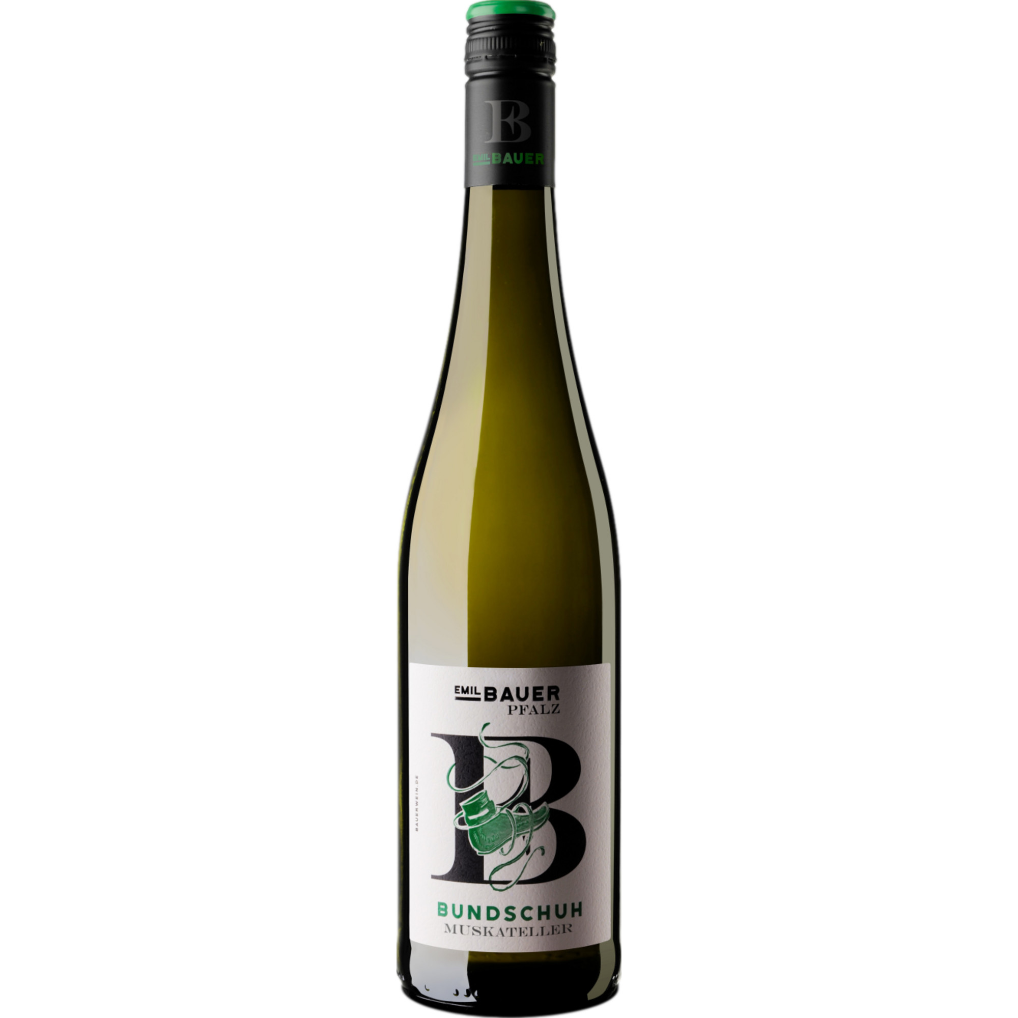 Bauer Bundschuh Muskateller, Feinherb, Pfalz, Pfalz, 2025, Weißwein
