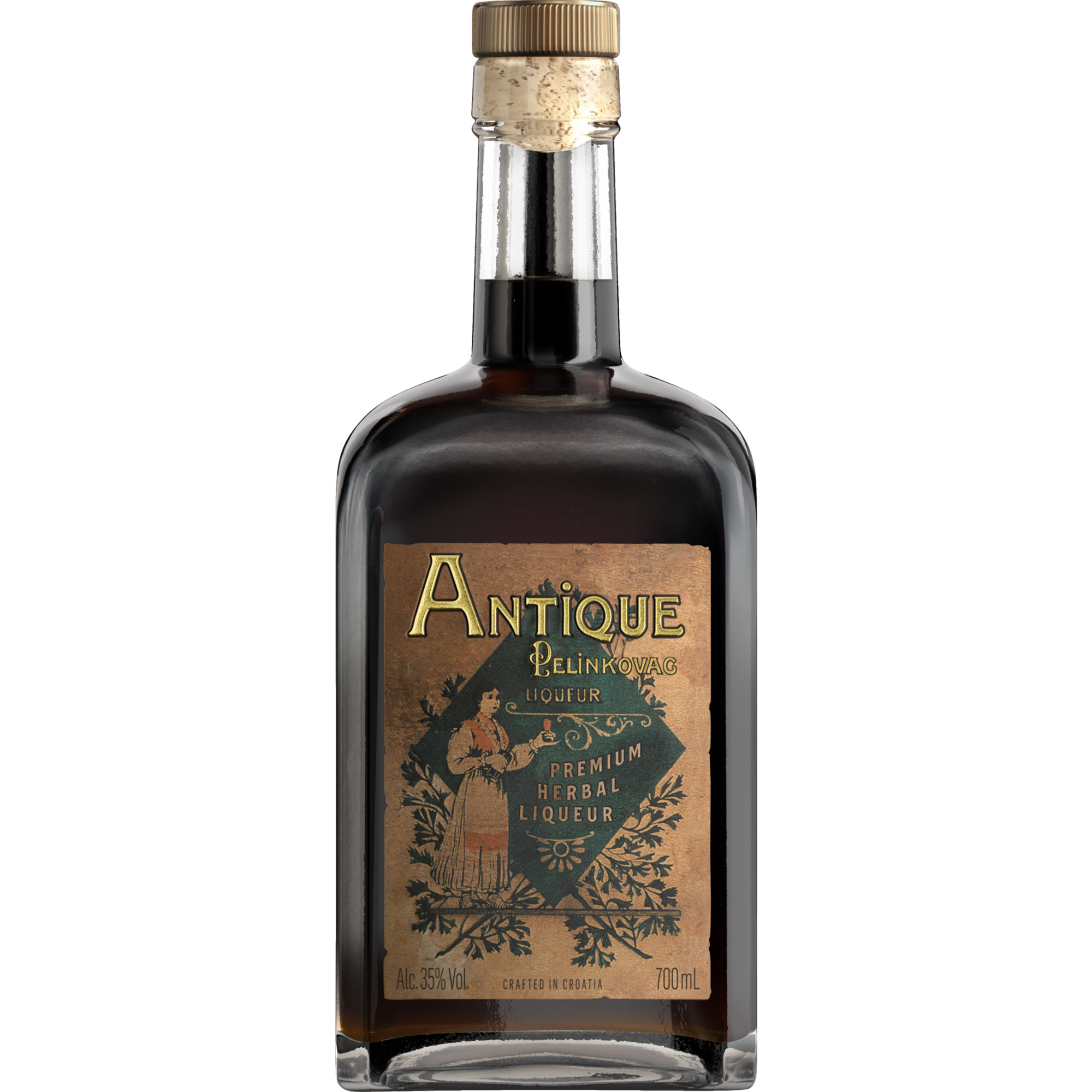 Image of Badel Antique Pelinkovac, 0,7 L, 35% Vol., Spirituosen