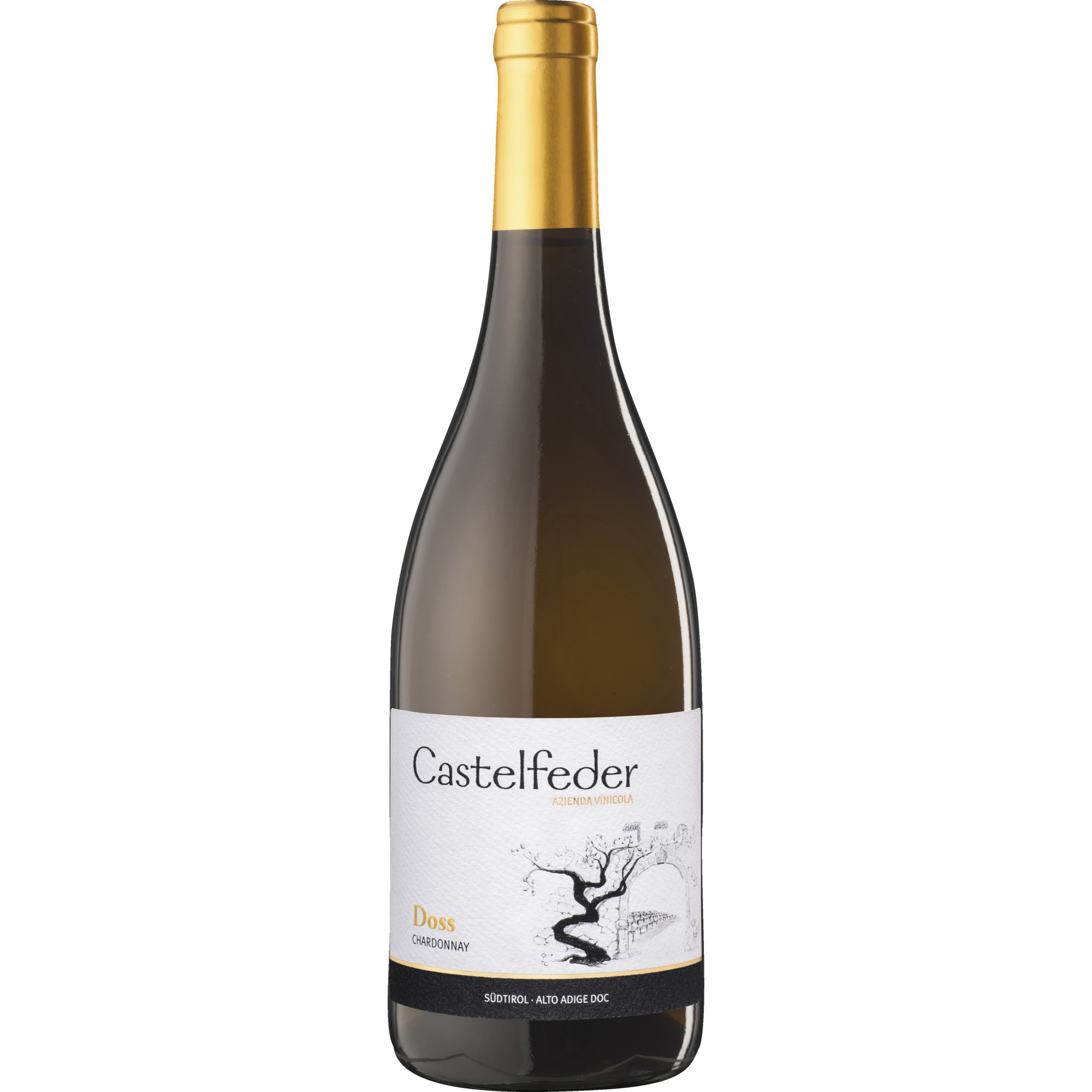 Chardonnay "DOSS", Südtirol Alto Adige DOC, Trentino, 2025, Weißwein