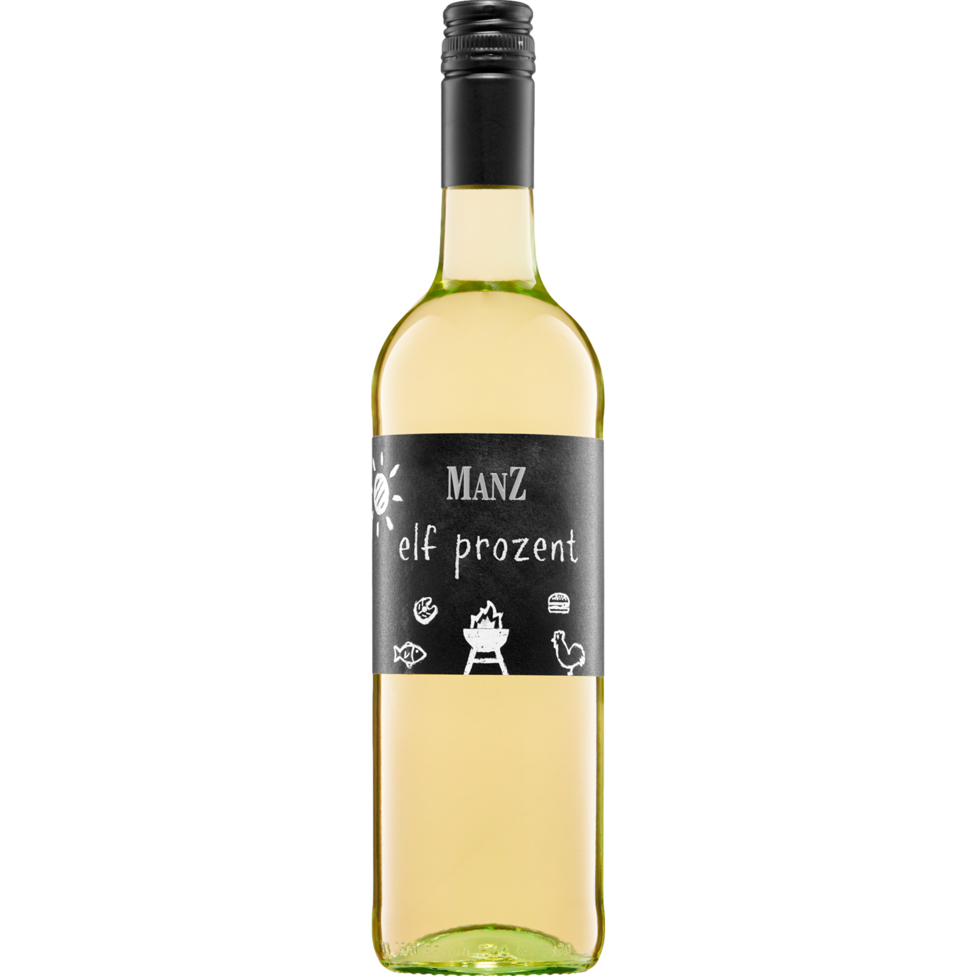 Manz Elf-Prozent Weißweincuvée, Trocken, Rheinhessen, Rheinhessen, 2025, Weißwein