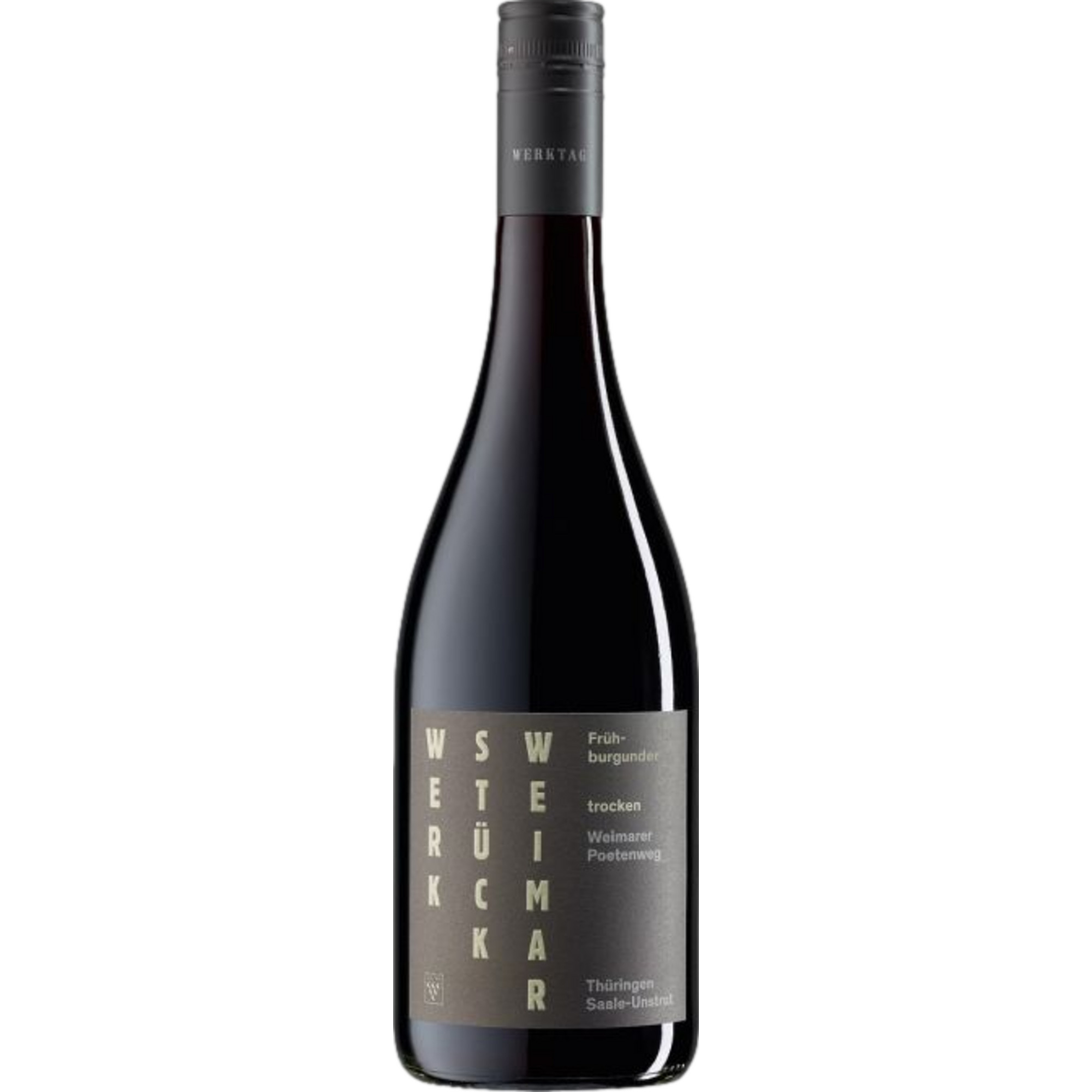 Werkstück Weimar Frühburgunder Barrique, Trocken, Saale-Unstrut, Saale-Unstrut, 2025, Rotwein