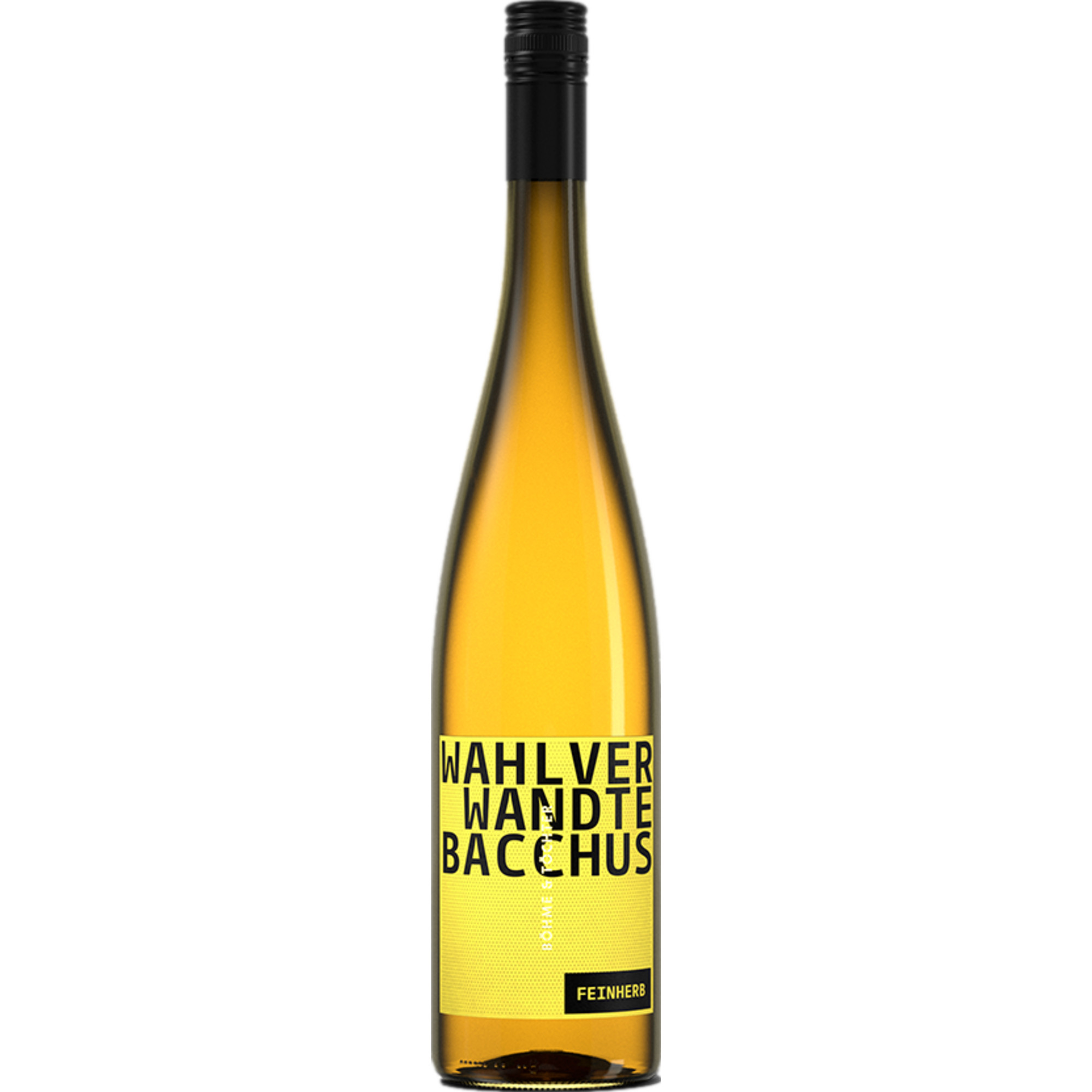 Böhme & Töchter Wahlverwandte Bacchus, Feinherb, Deutschland, Deutscher Tafelwein, 2023, Weißwein
