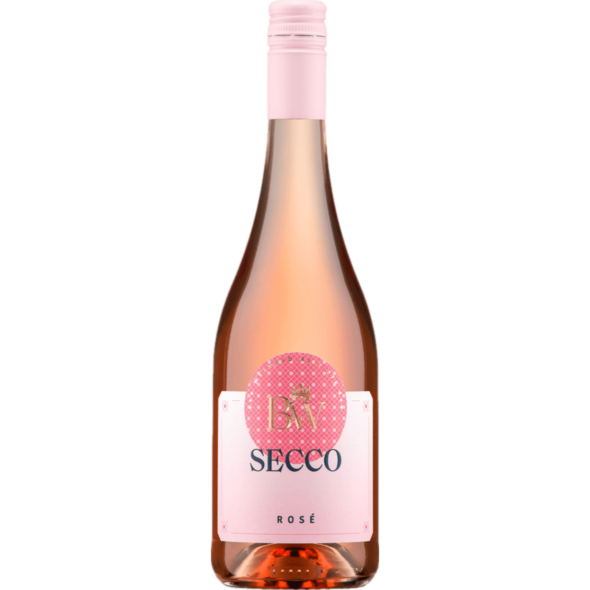 Burkheimer Winzer Secco Rosé Deutscher Perlwein mit zugesetzter Kohlensäure 2025