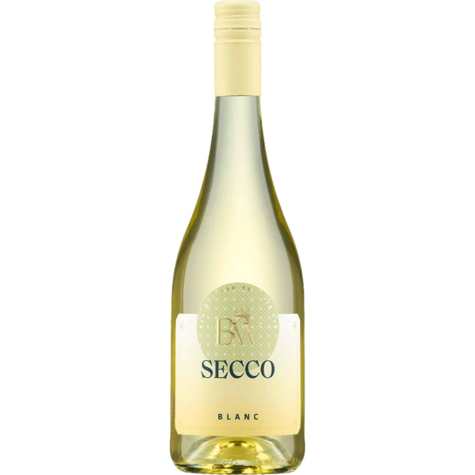 Burkheimer Winzer Secco Blanc Deutscher Perlwein mit zugesetzter Kohlensäure 2025