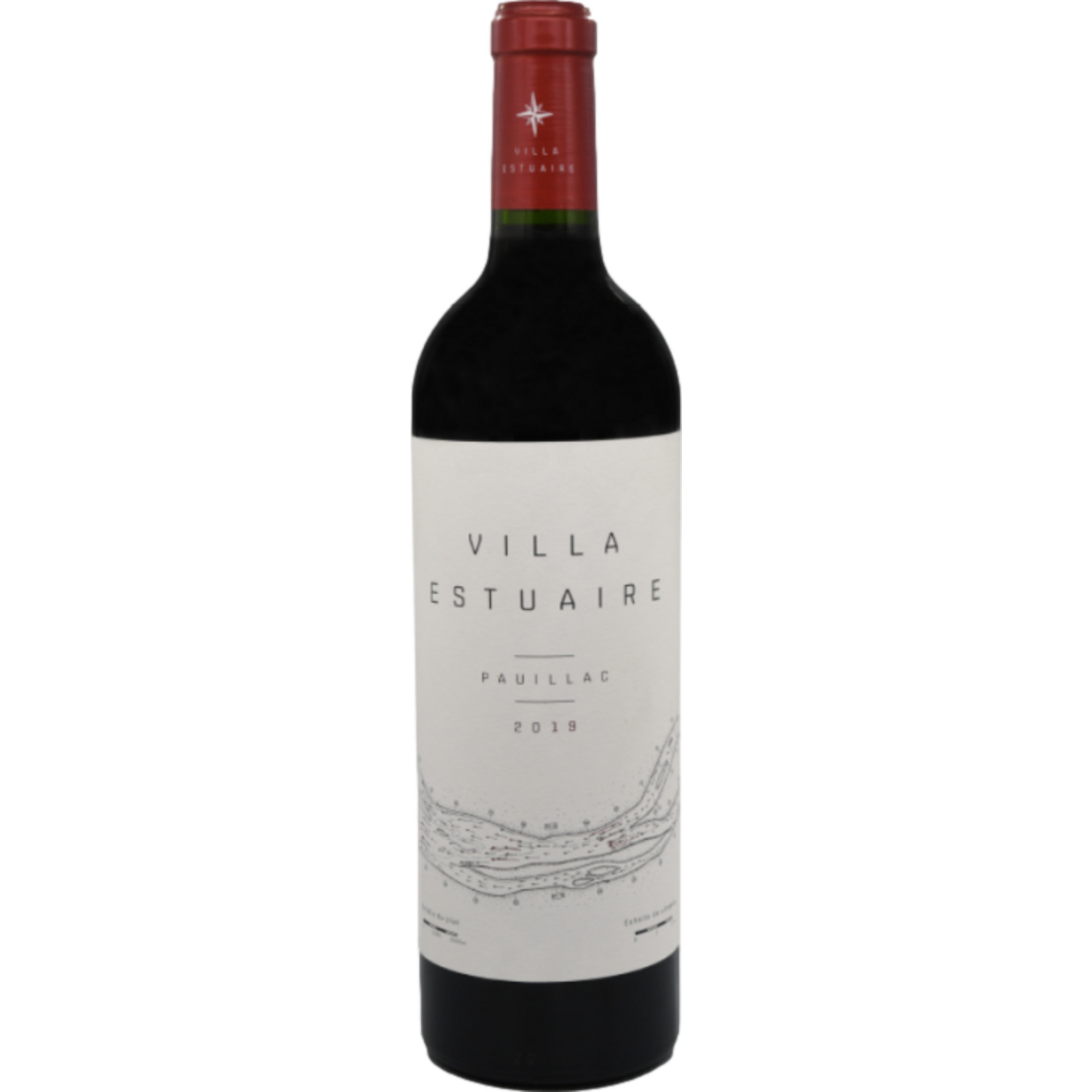 Villa Estuaire, Pauillac AOP, Bordeaux, 2019, Rotwein