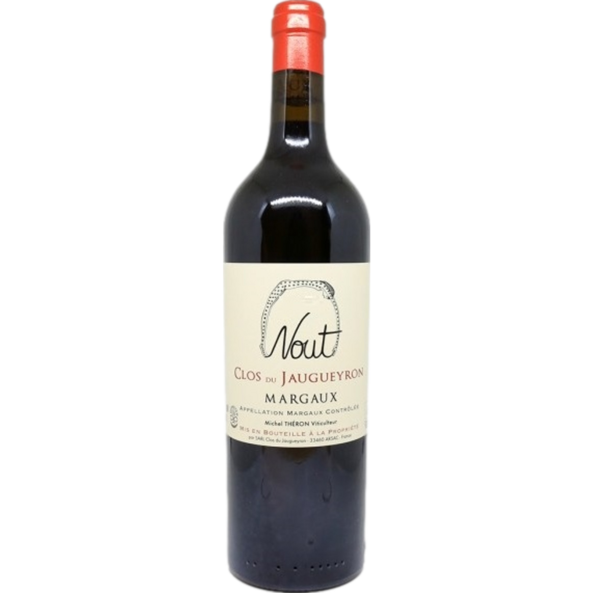 Clos du Jaugueyron Nout, Margaux AOP, Bordeaux, 2018, Rotwein