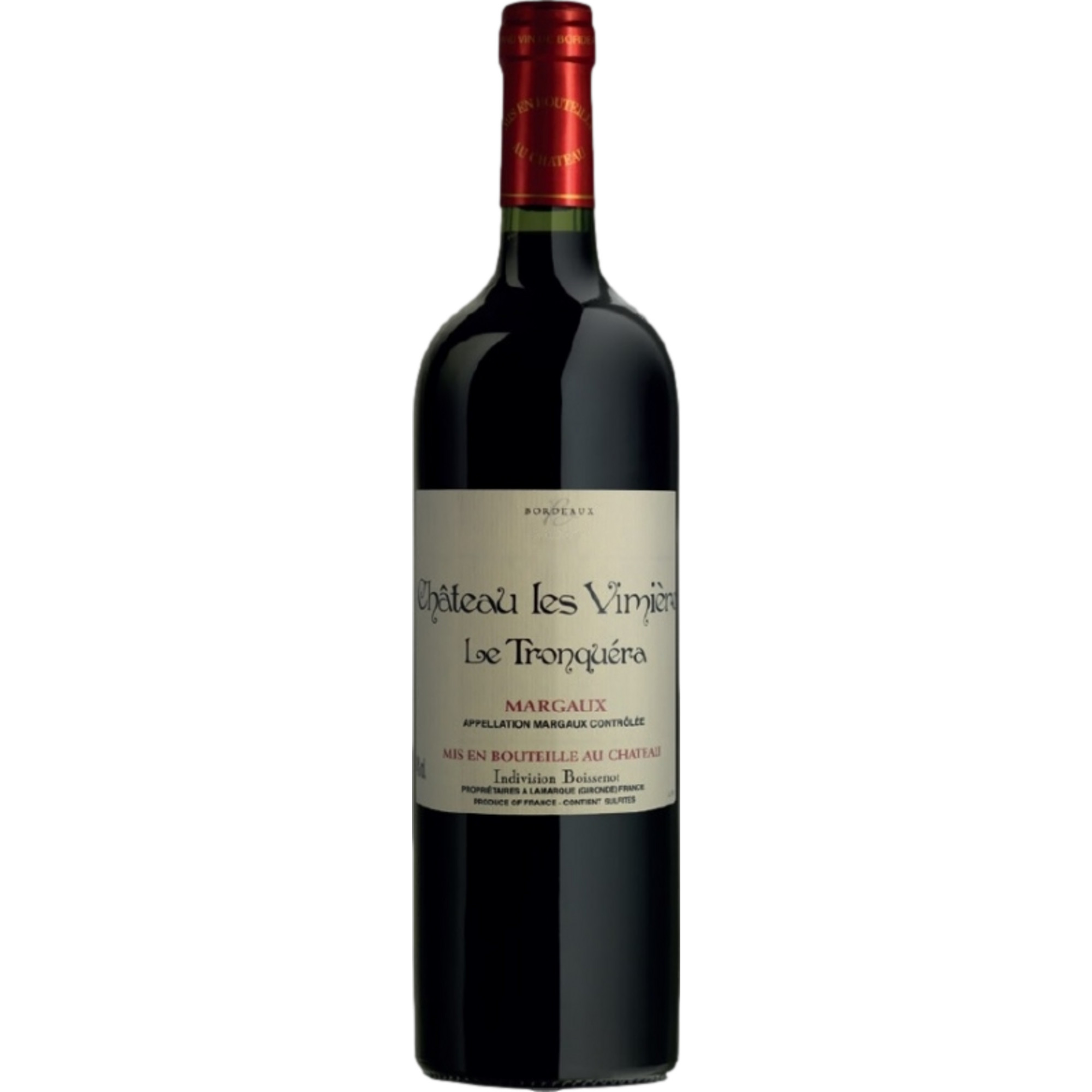 Château Les Vimières Le Tronquéra, Margaux AOP, Bordeaux, 2021, Rotwein