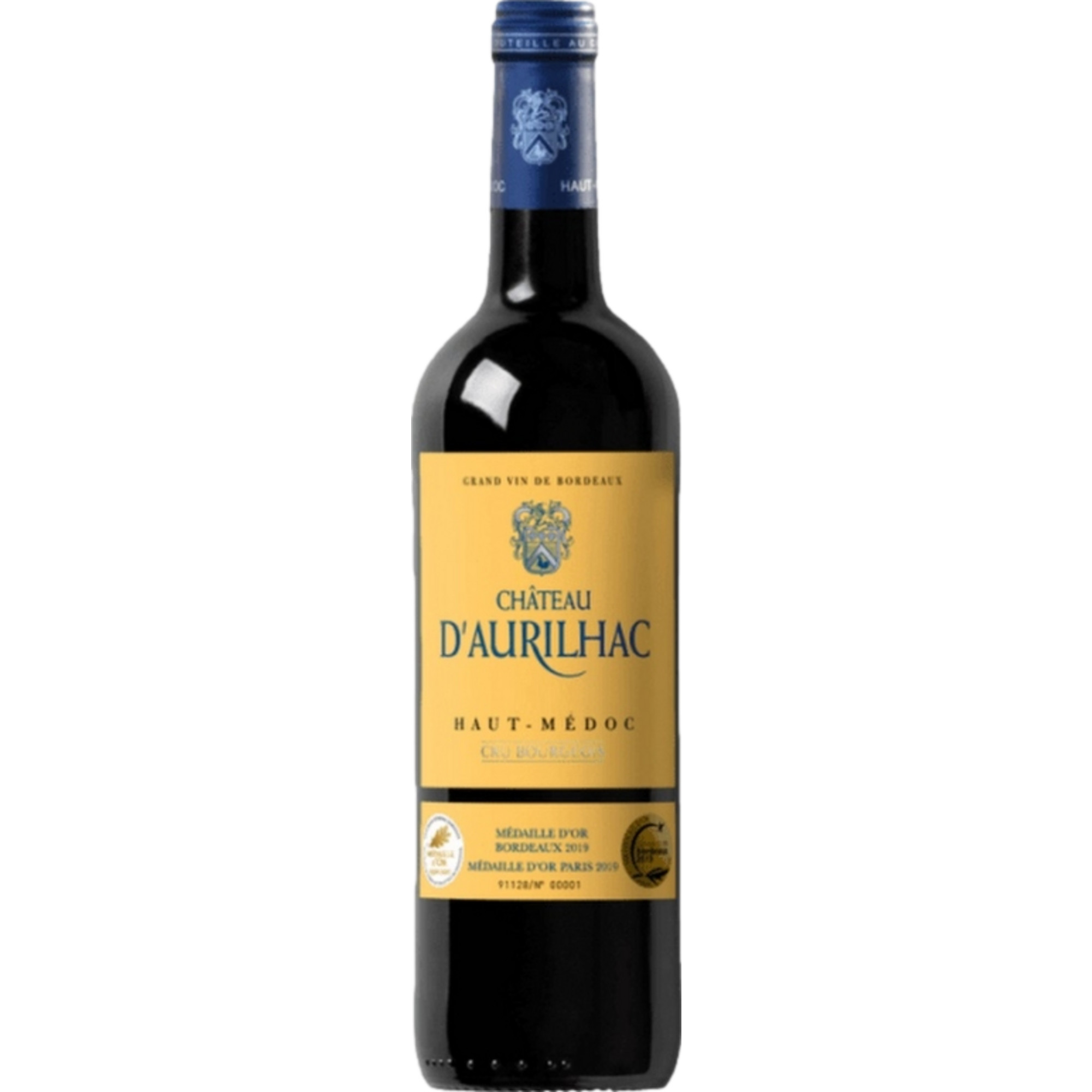 Château d'Aurilhac, Haut-Médoc AOP, Cru Bourgeois, Bordeaux, 2015, Rotwein