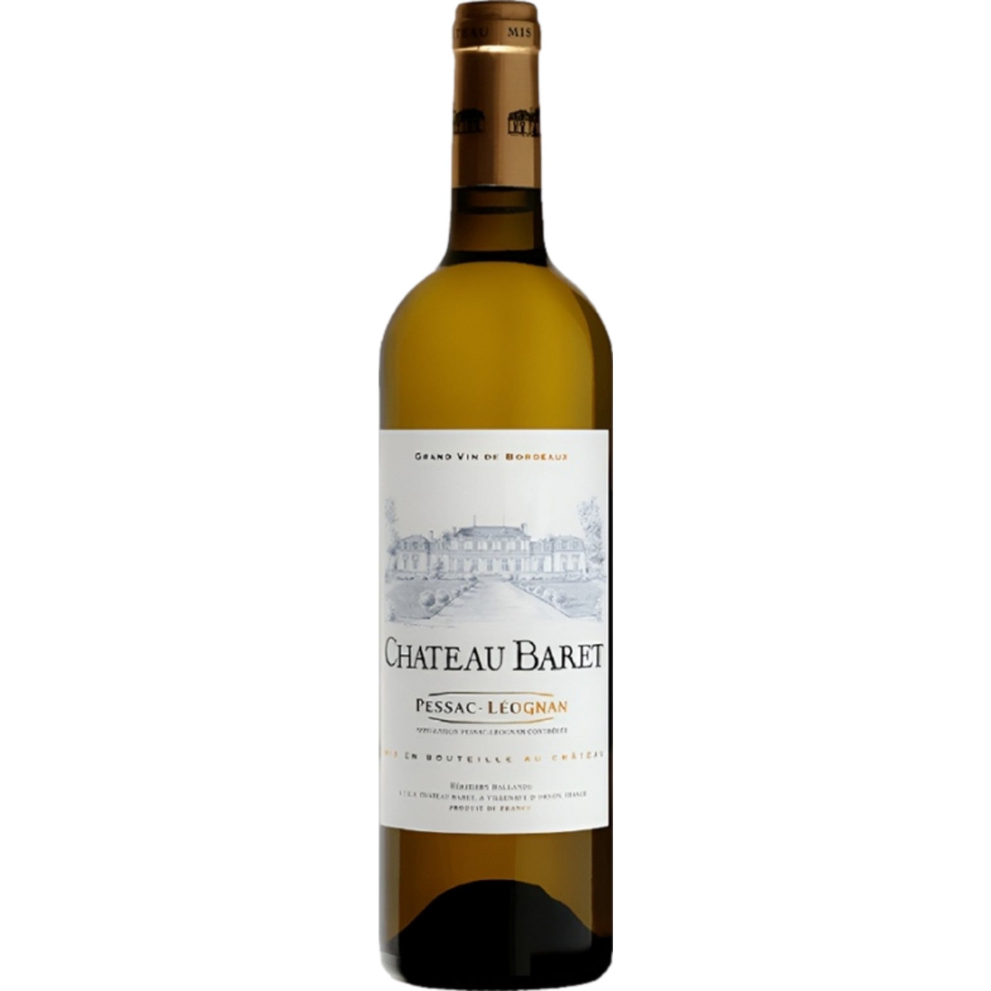 Château Baret Blanc, Pessac-Léognan AOP, Bordeaux, 2021, Weißwein