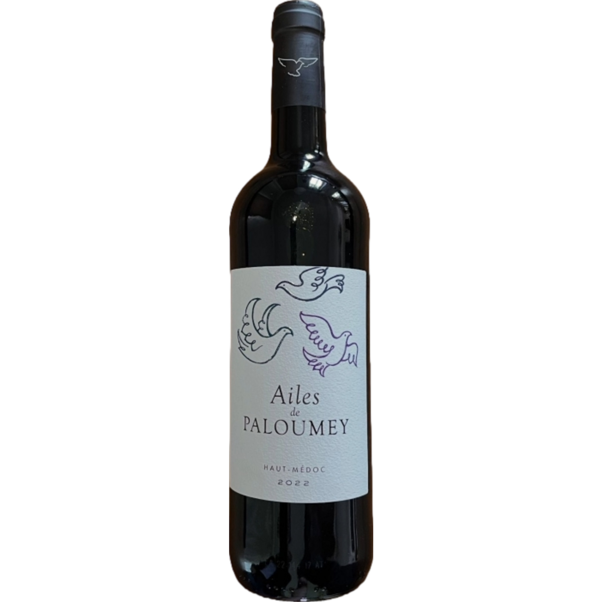 Château Paloumey Les Ailes de Paloumey, Haut-Médoc AOP, Magnum, Bordeaux, 2022, Rotwein