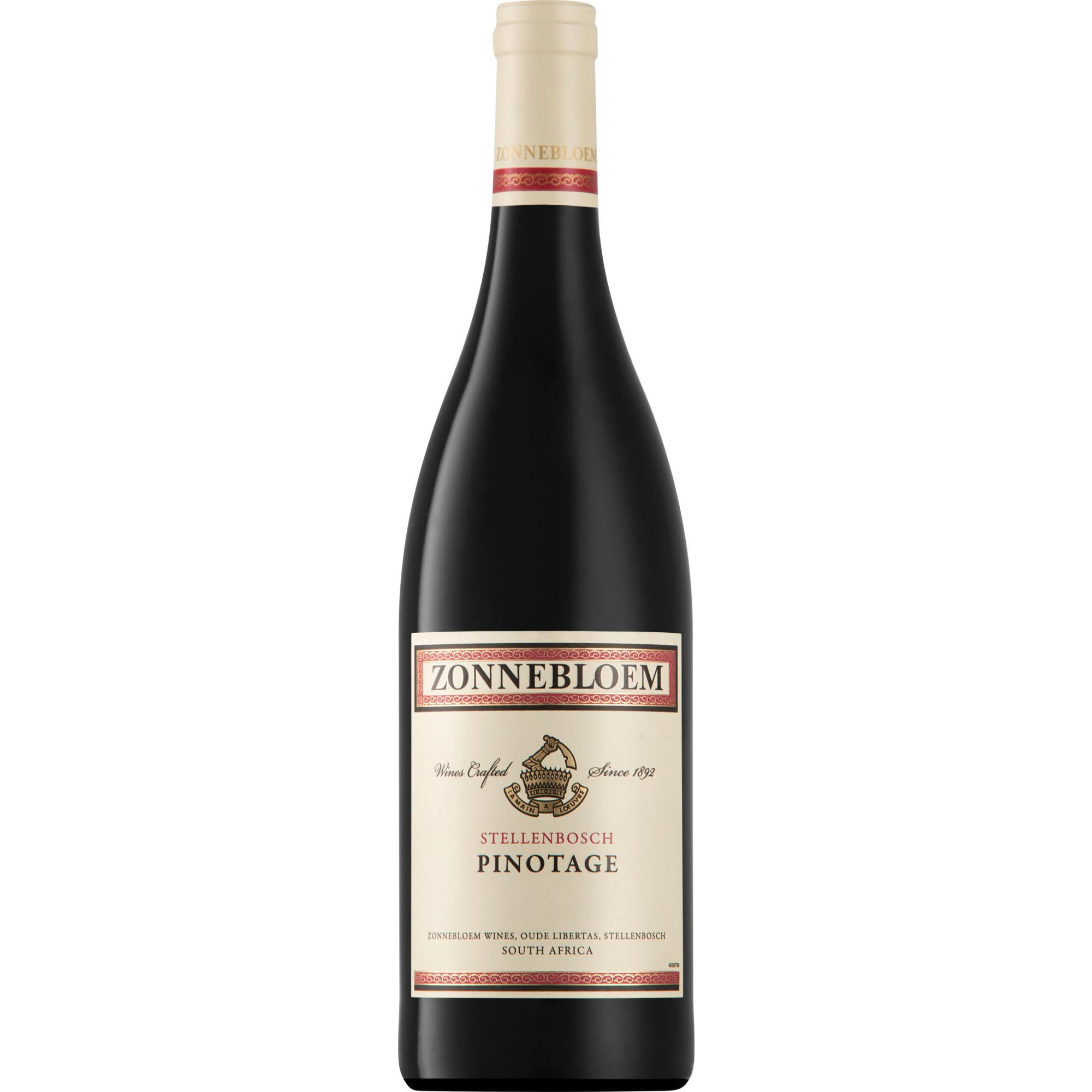 Zonnebloem Pinotage, WO Coastal Region, Western Cape, 2024, Rotwein
