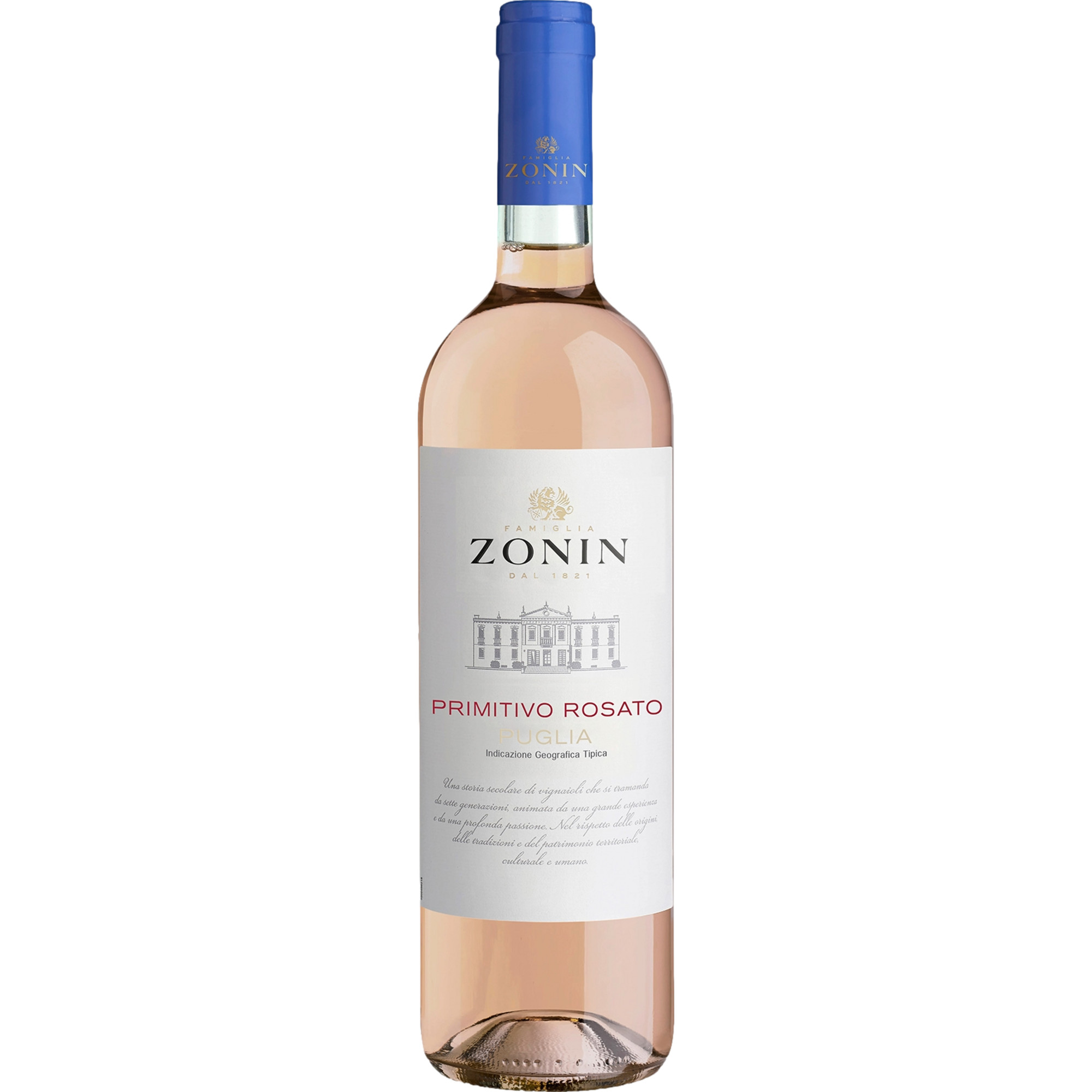 Zonin Classici Primitivo Rosato, Puglia IGT, Venetien, 2025, Roséwein