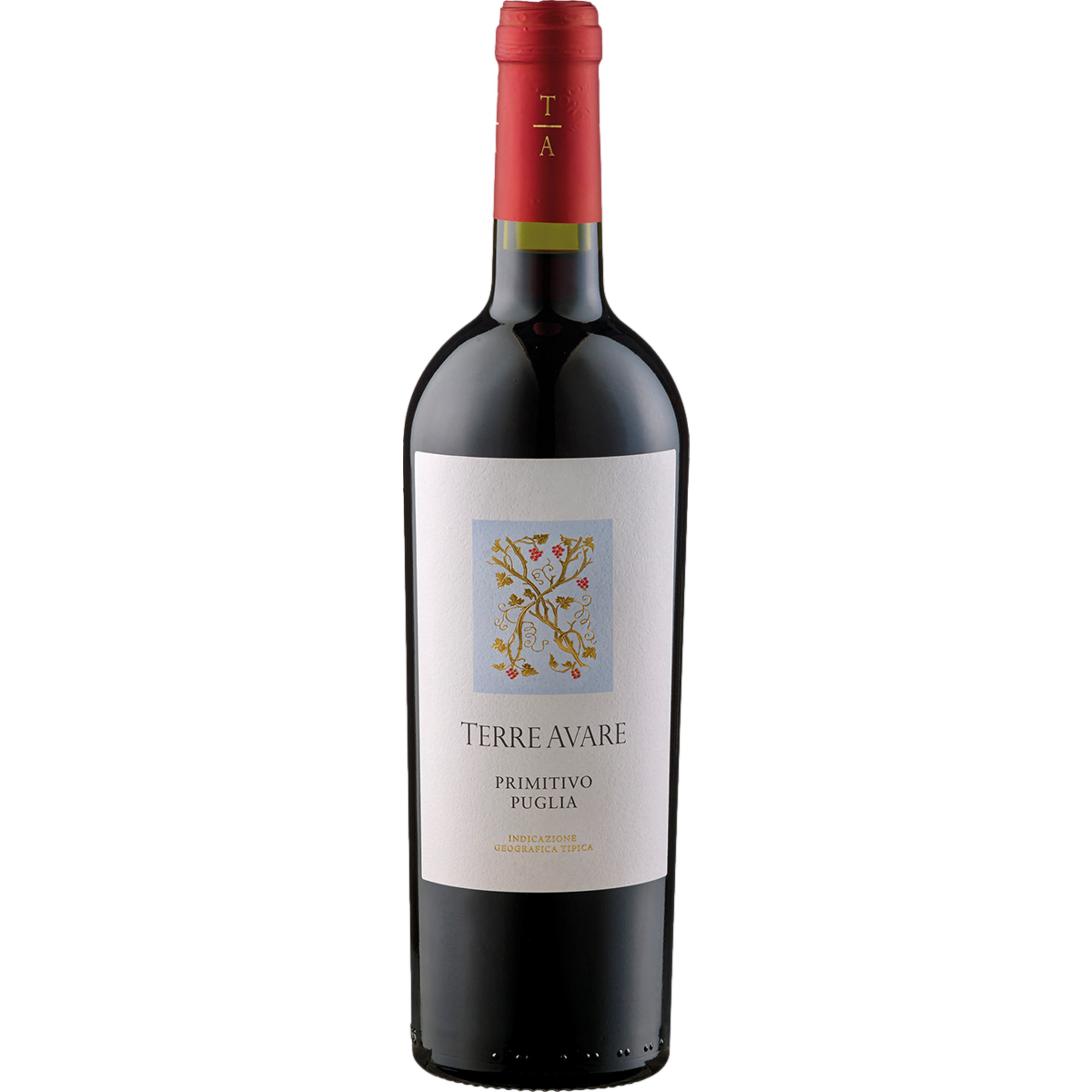 Terre Avare Primitivo, Puglia IGT, Apulien, 2025, Rotwein