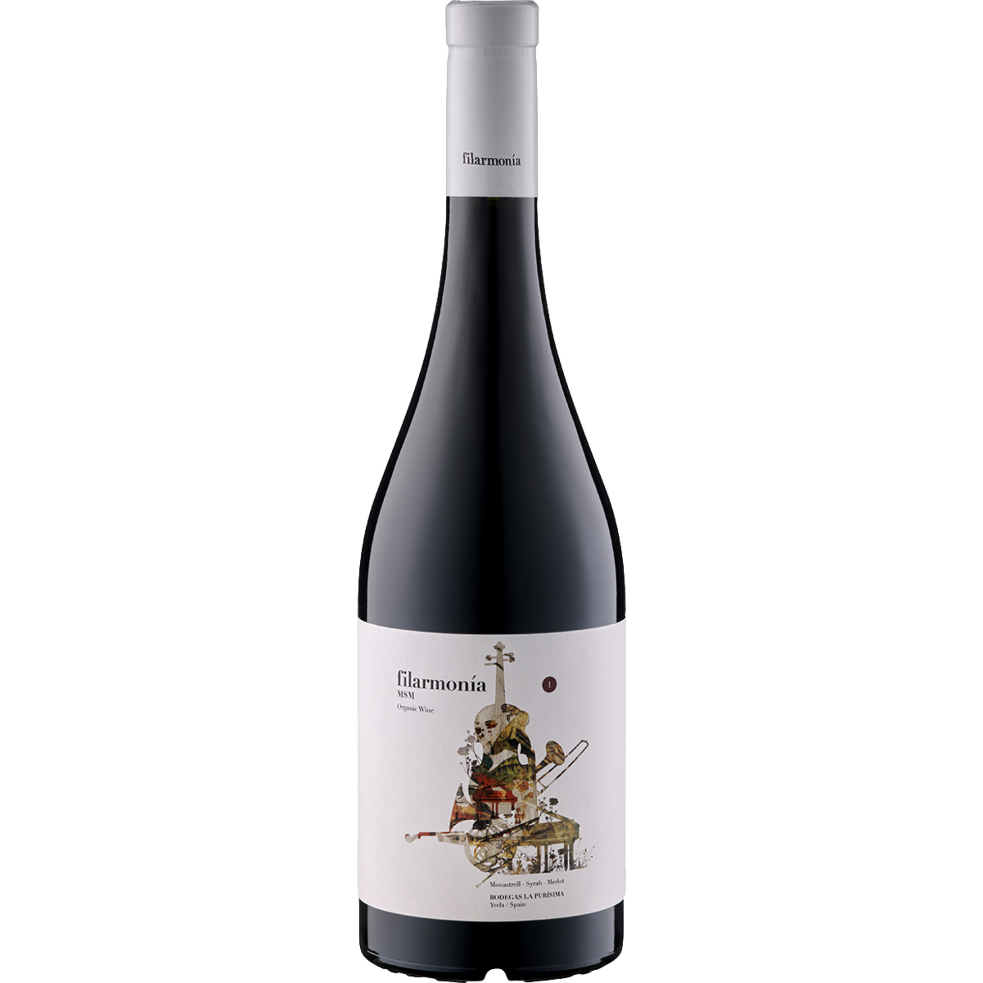 La Purisma Filarmonia MSM Bio, Yecla DO, Murcia, 2024, Rotwein