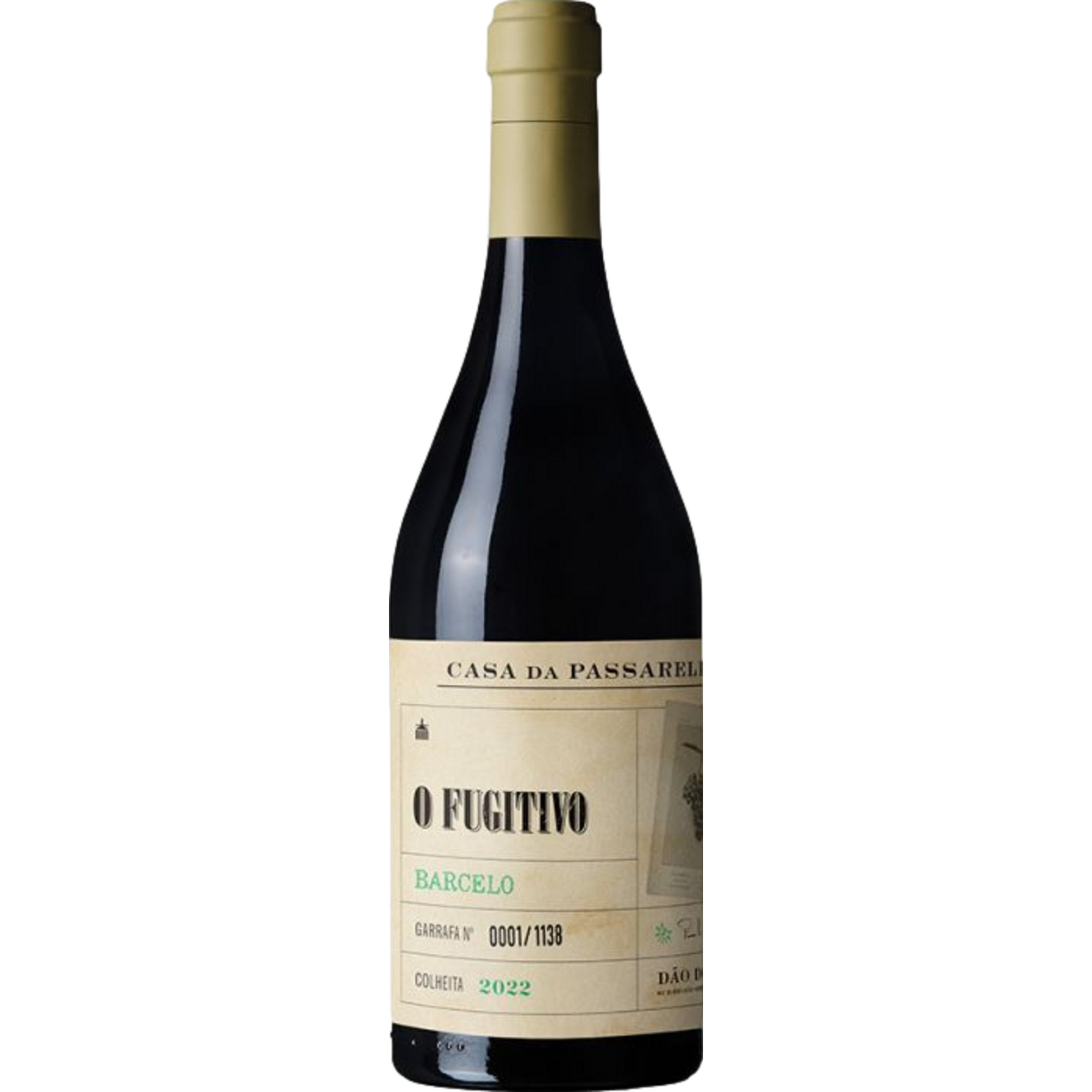 Casa da Passarella O Fugitivo Branco Barcelo, Dão DOC, Dão, 2022, Weißwein