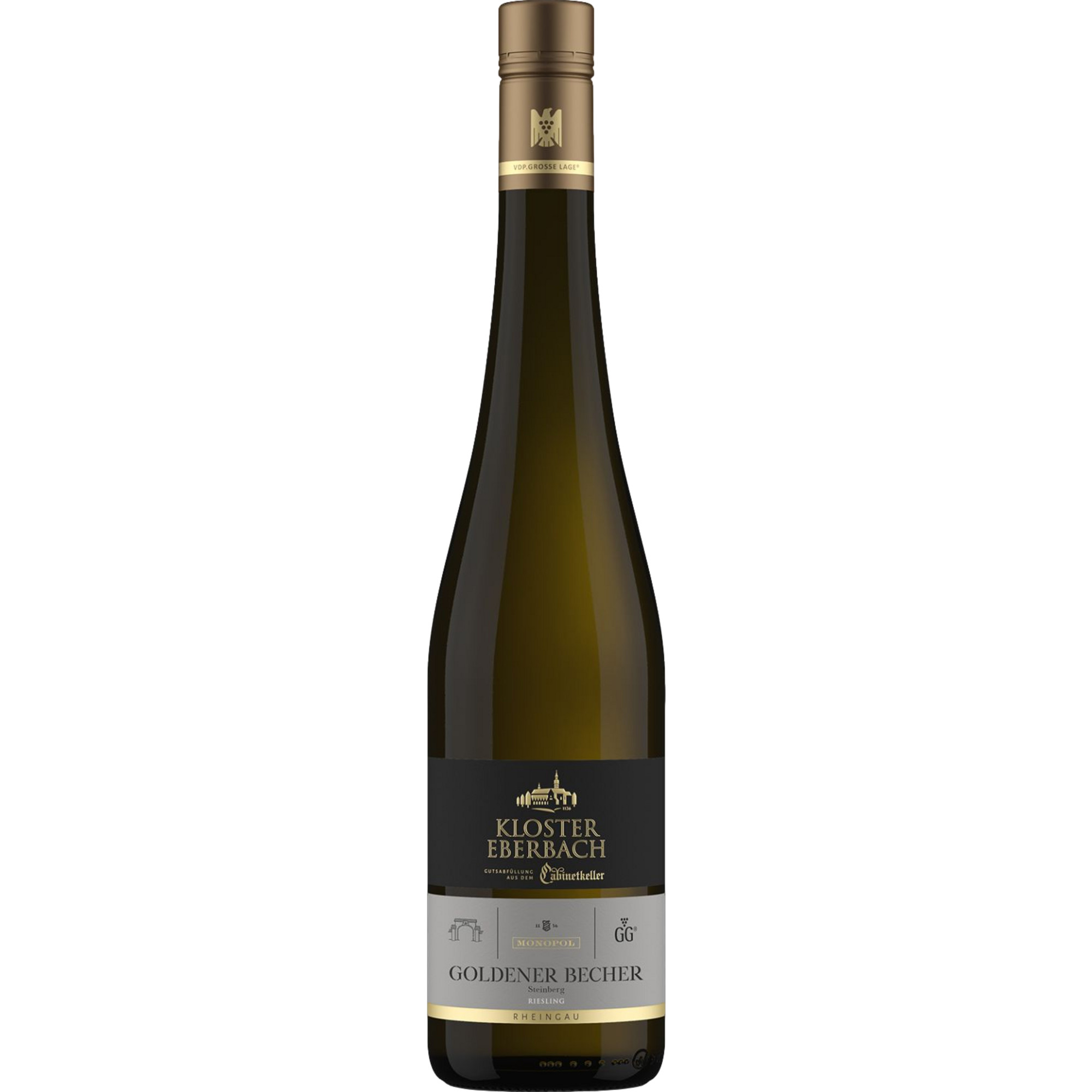 Steinberg Goldener Becher Riesling GG, Trocken, Rheingau, Rheingau, 2023, Weißwein