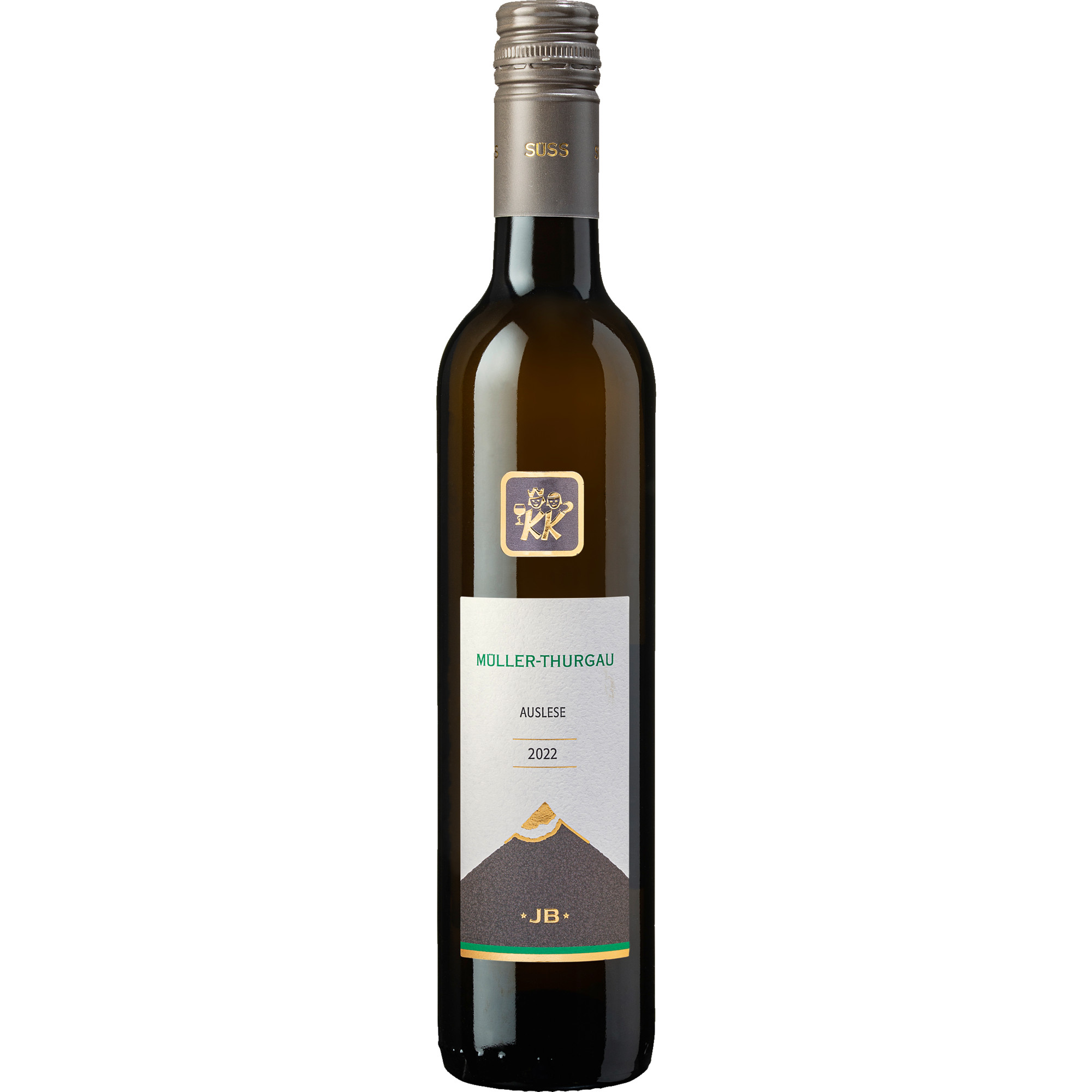 Müller-Thurgau Auslese Vulkanfelsen JB, Süß, Baden, 0,5 L, Baden, 2022, Weißwein